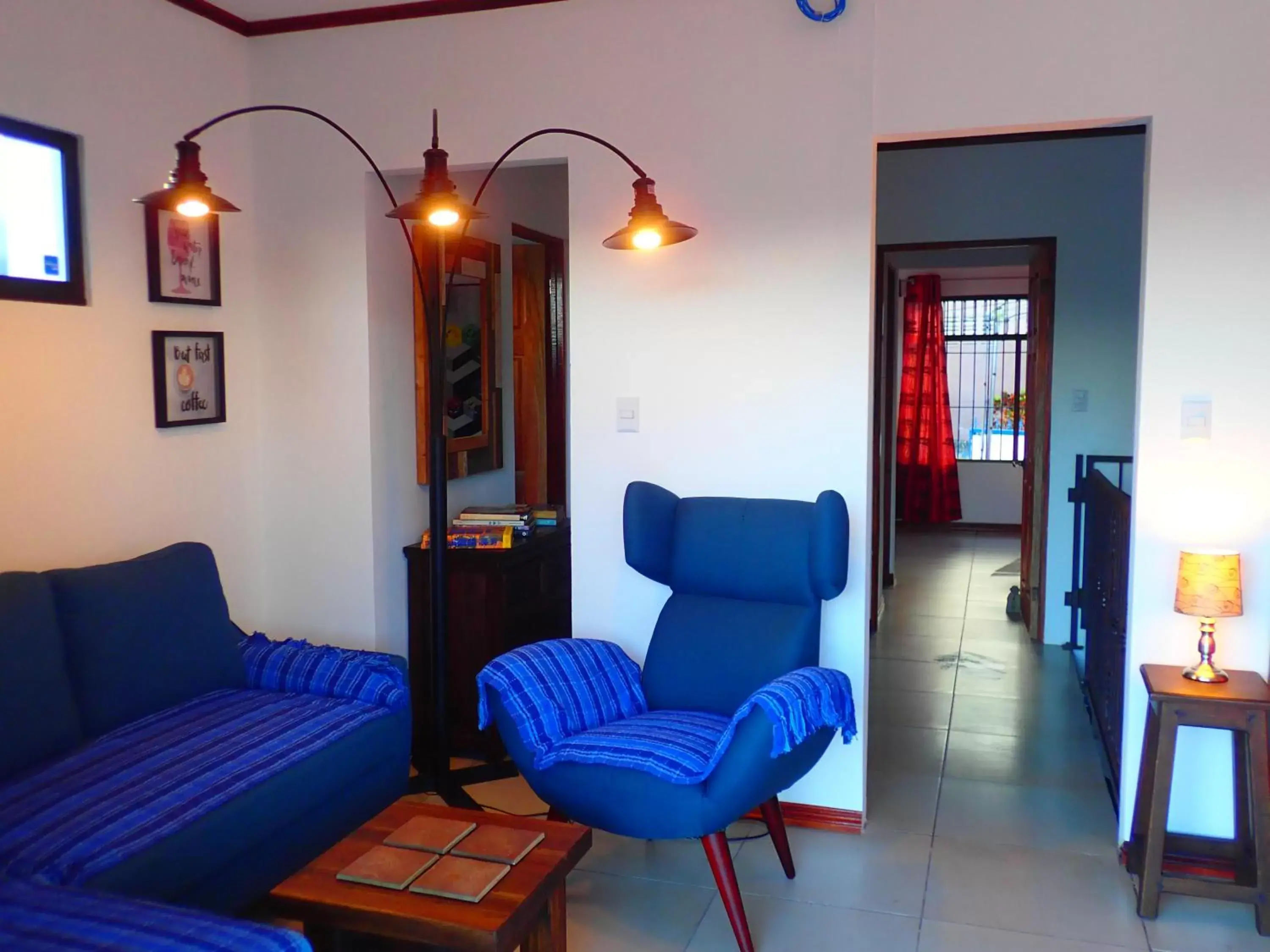 Living room, Seating Area in Orosi Lodge