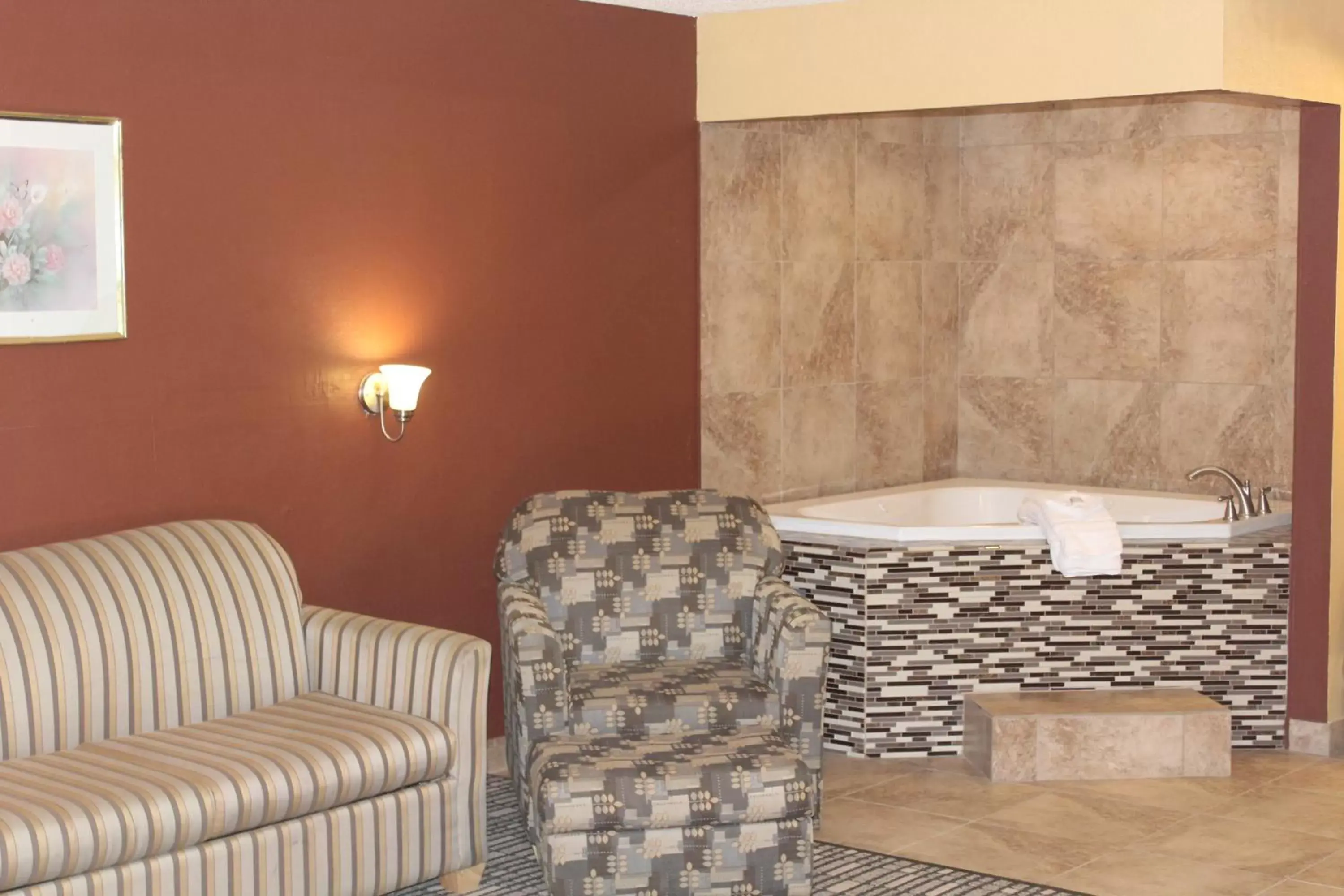 Seating Area in The Executive Inn & Suites