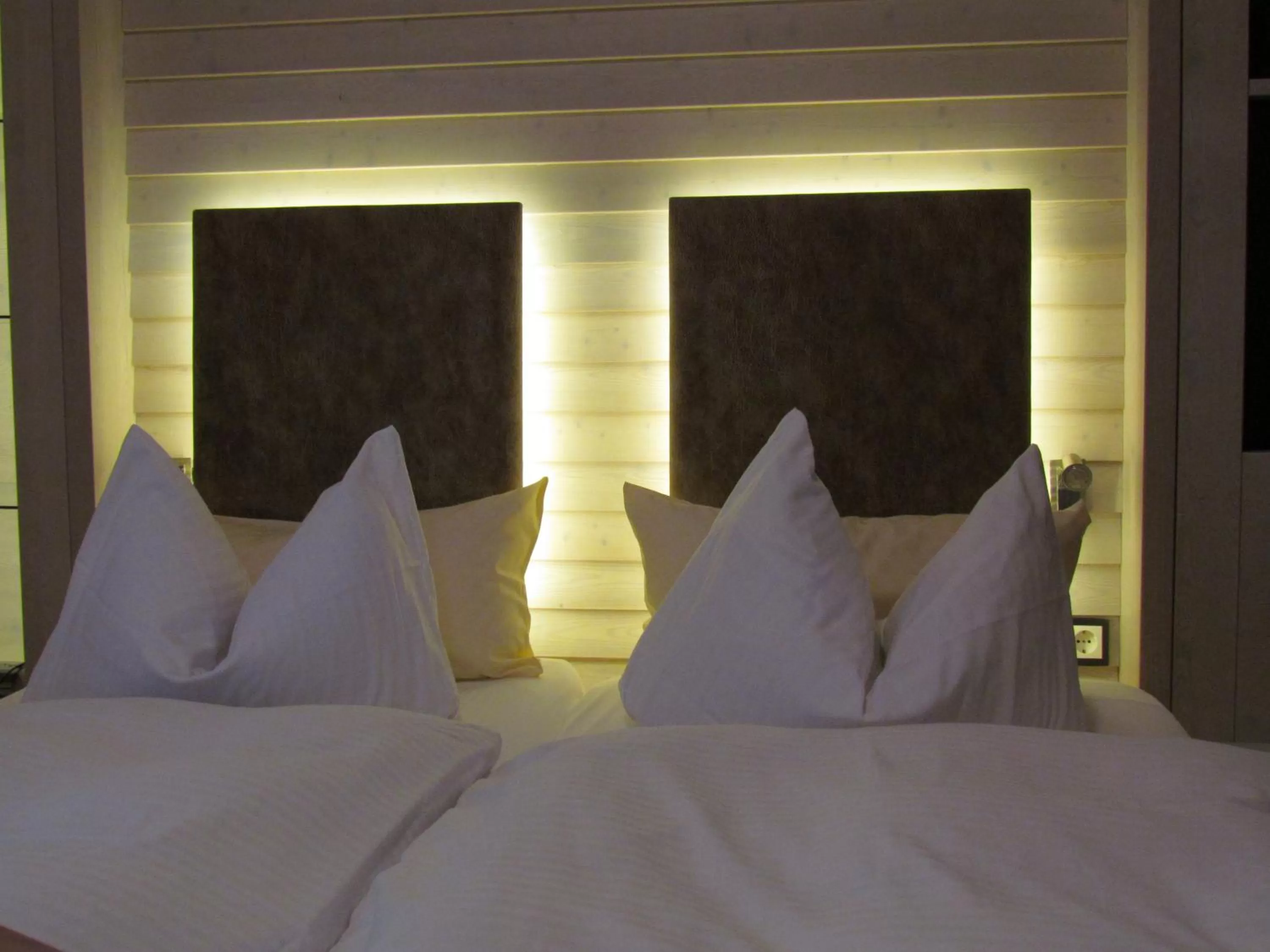 Bed in Hotel Almrausch