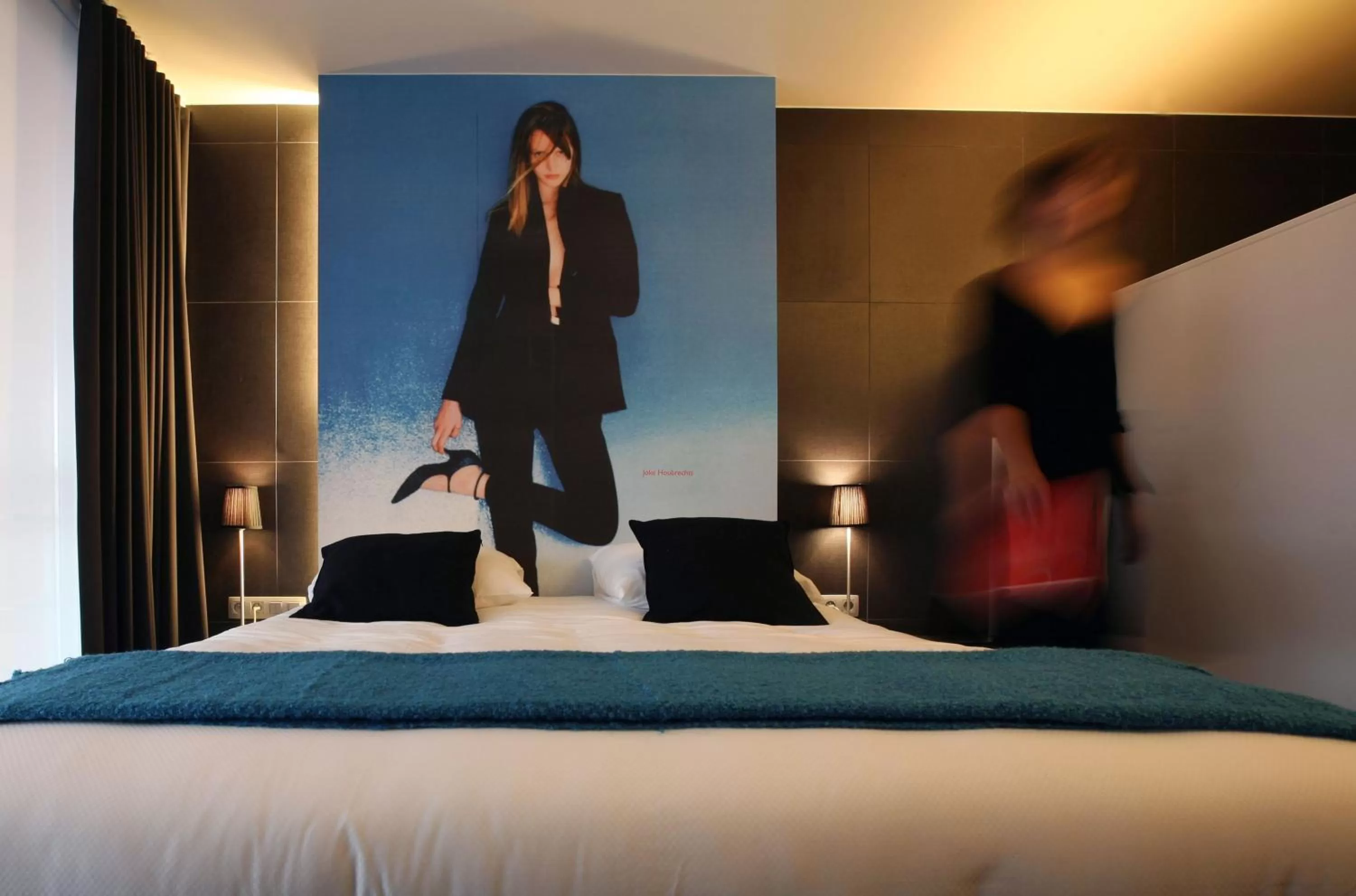 Bed in Hotel De Groene Hendrickx