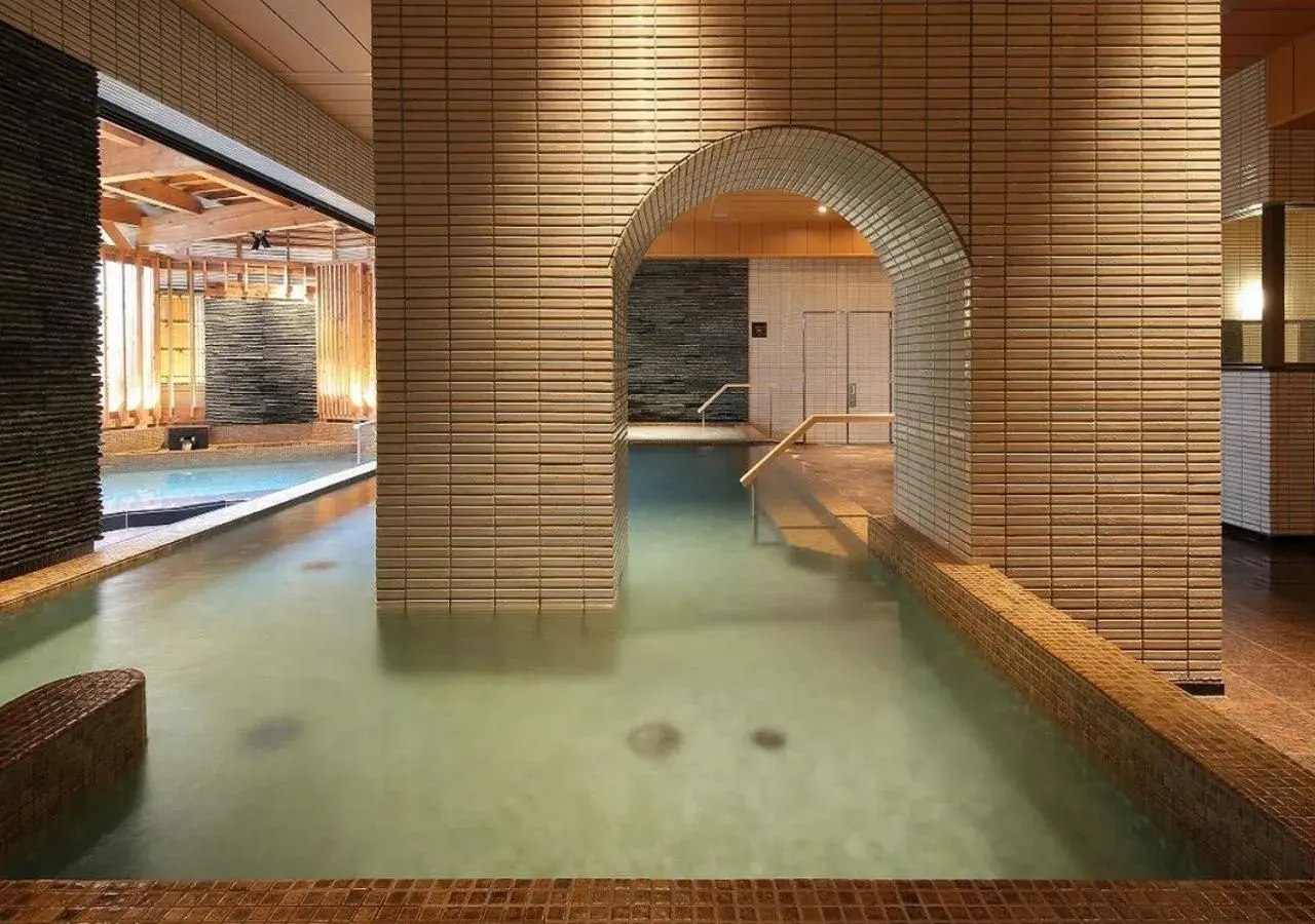 Hot Spring Bath in Hakodate Hotel Banso