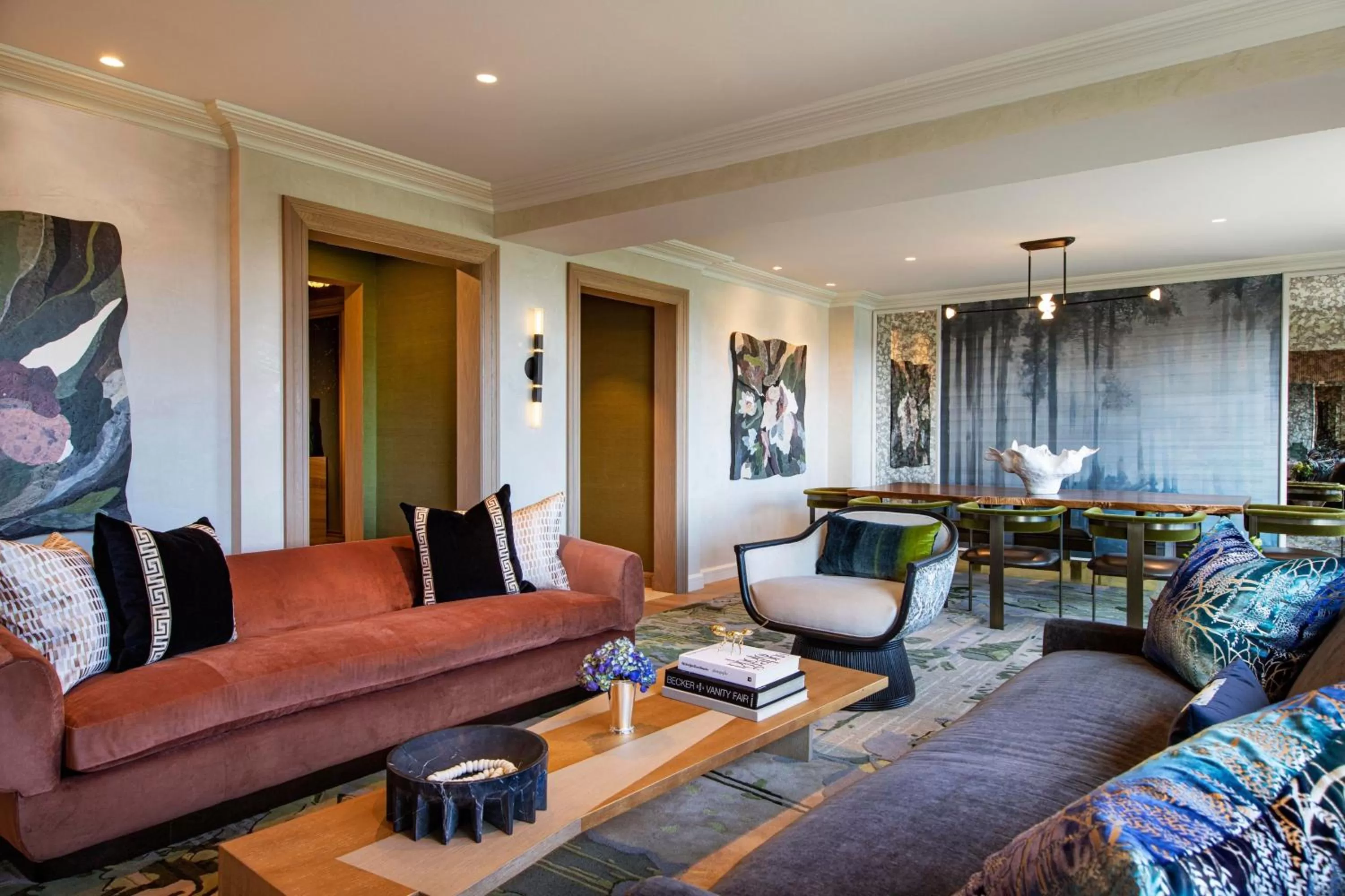 Living room in JW Marriott Essex House New York