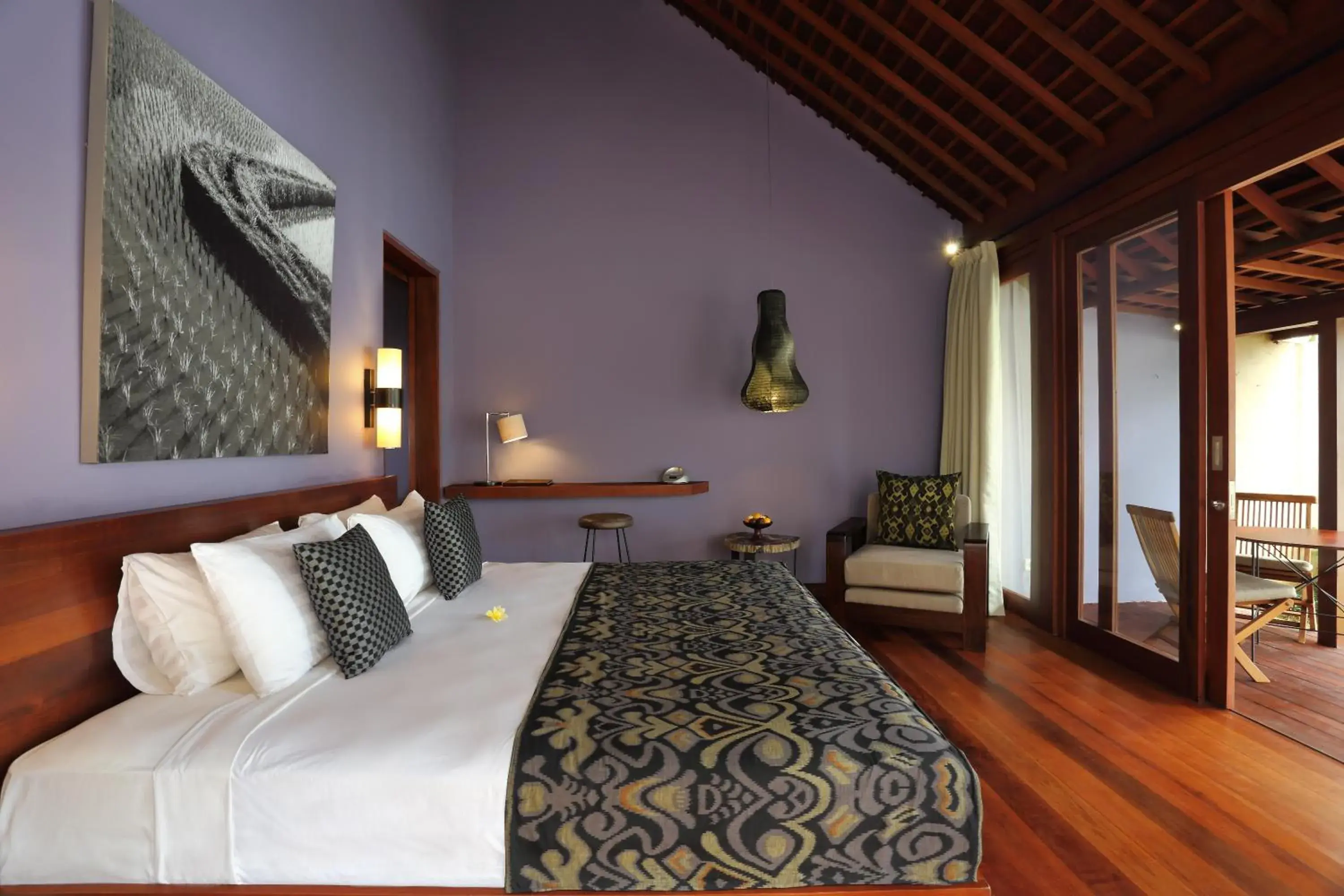 Bedroom, Bed in Temuku Villas Ubud - CHSE Certified