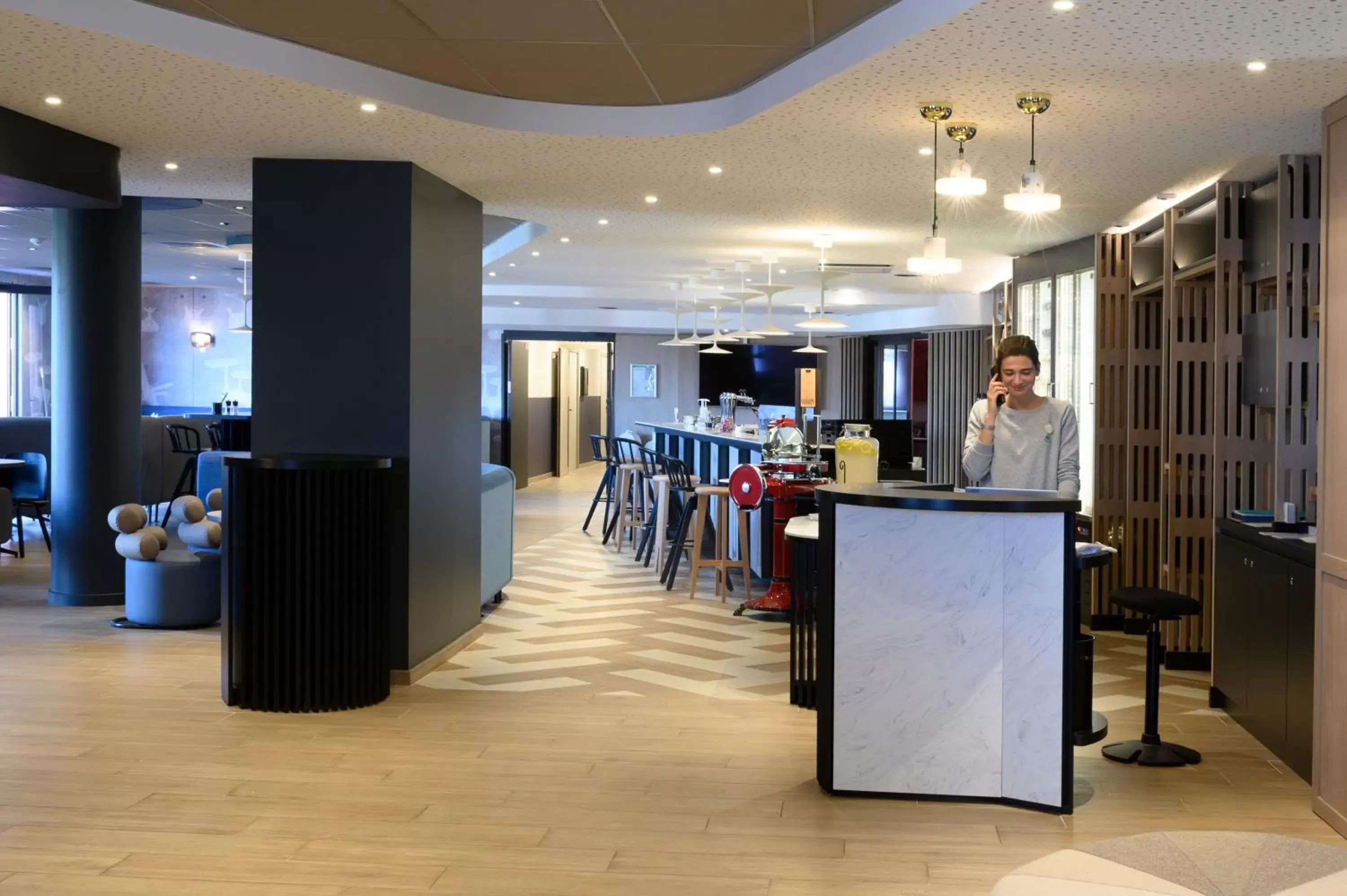 Lobby or reception, Lobby/Reception in Novotel Saint-Étienne Centre Gare Châteaucreux