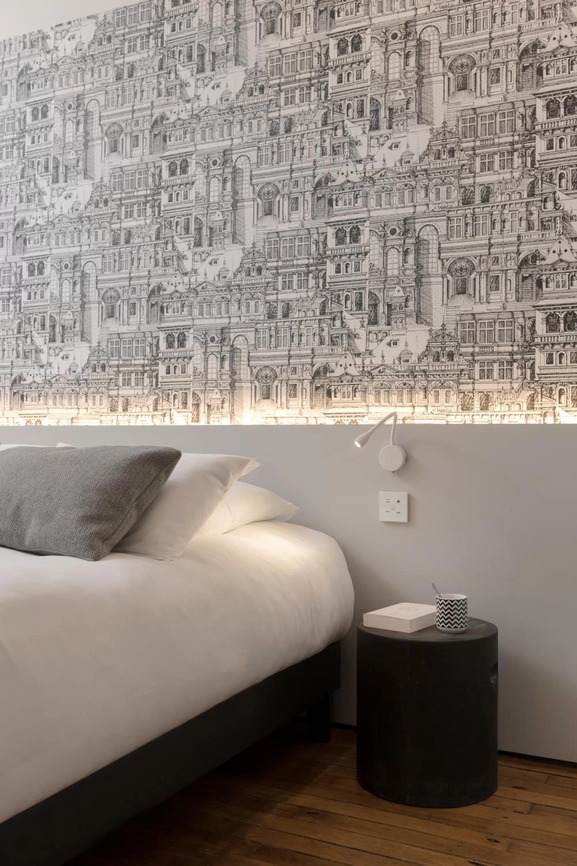 Bed in MiHotel Bizolon