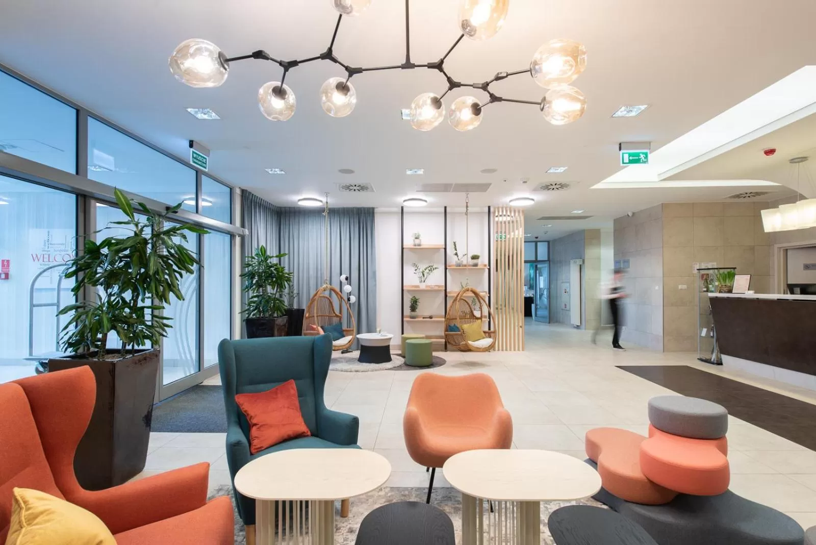 Lobby or reception in Hotel Arkon Park Gdańsk- Destigo Hotels