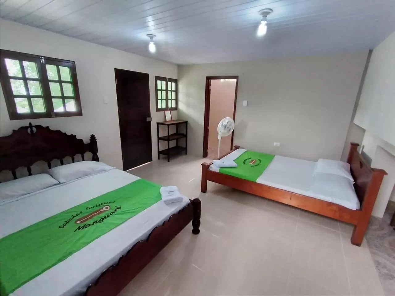 Photo of the whole room, Bed in Ecocabañas Manguare