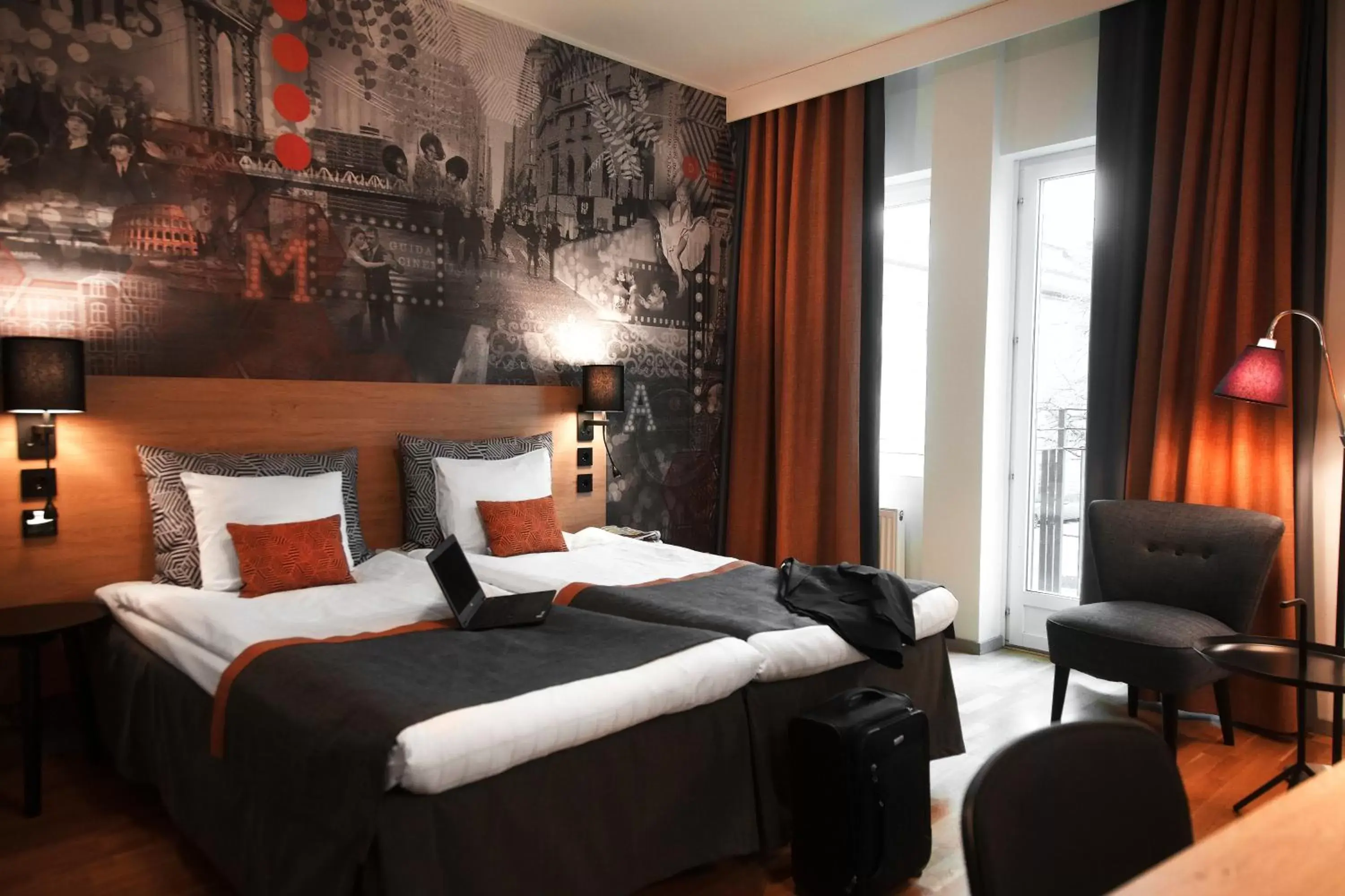 Bed in Scandic Karlstad City Bed in Scandic Karlstad City