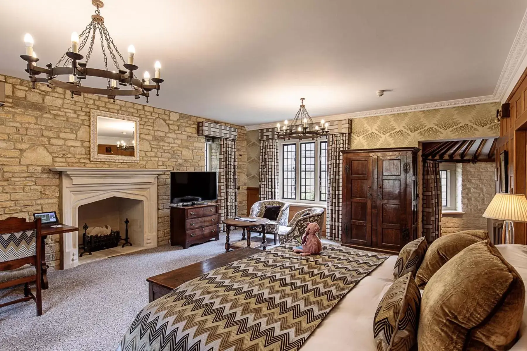 Seating Area in The Manor House Hotel and Golf Club