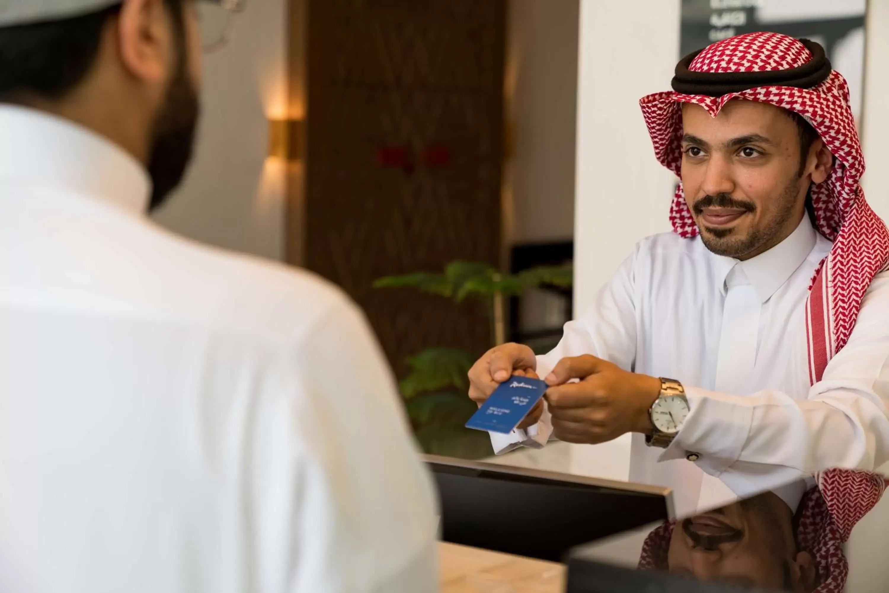 Lobby or reception, Staff in Radisson Blu Hotel Riyadh Qurtuba