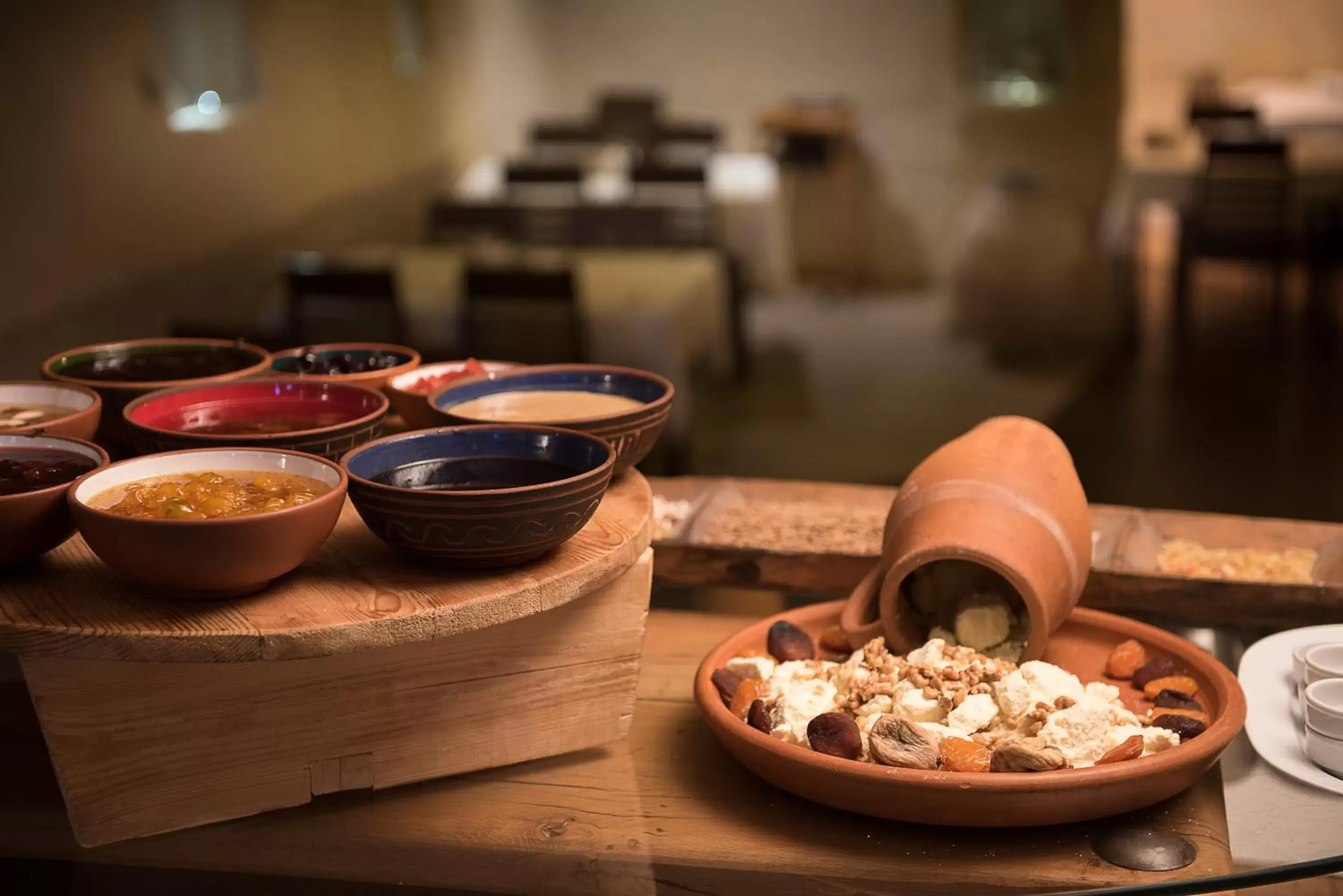 Breakfast, Food in Anatolian Houses Cave Hotel & SPA