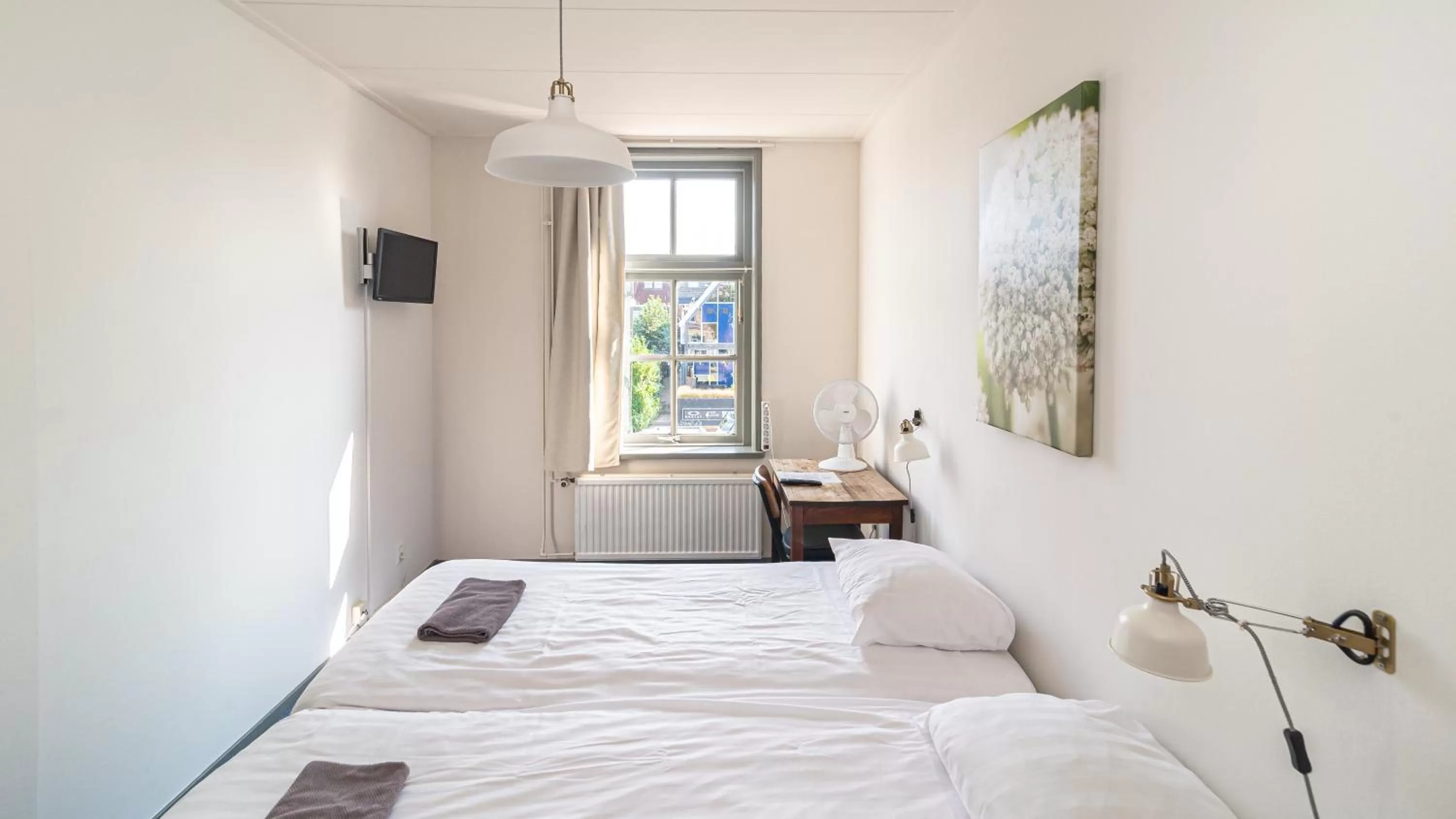 Shower, Bed in Hotel Over de Brug