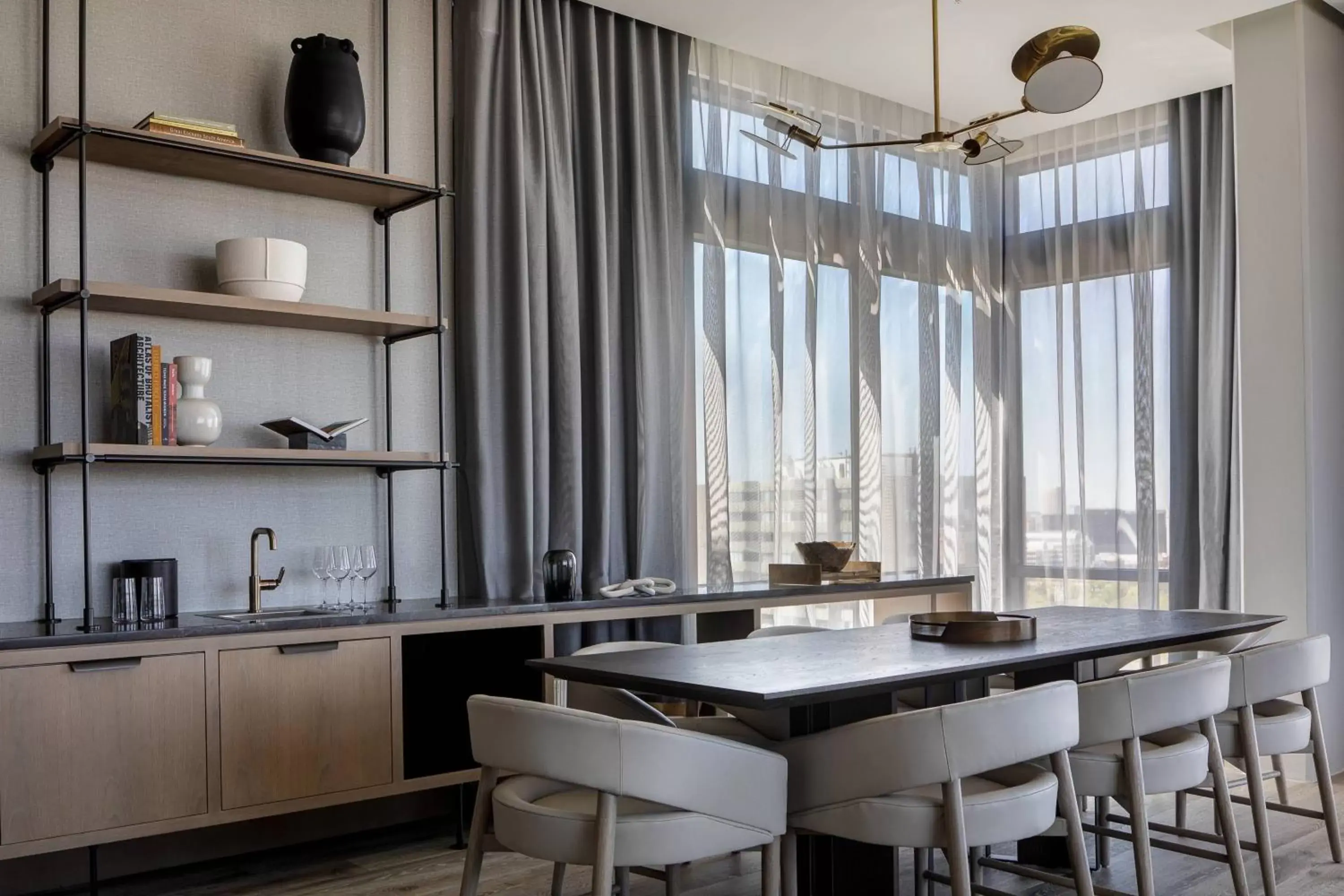 Bedroom, Kitchen/Kitchenette in Marriott Dallas Uptown