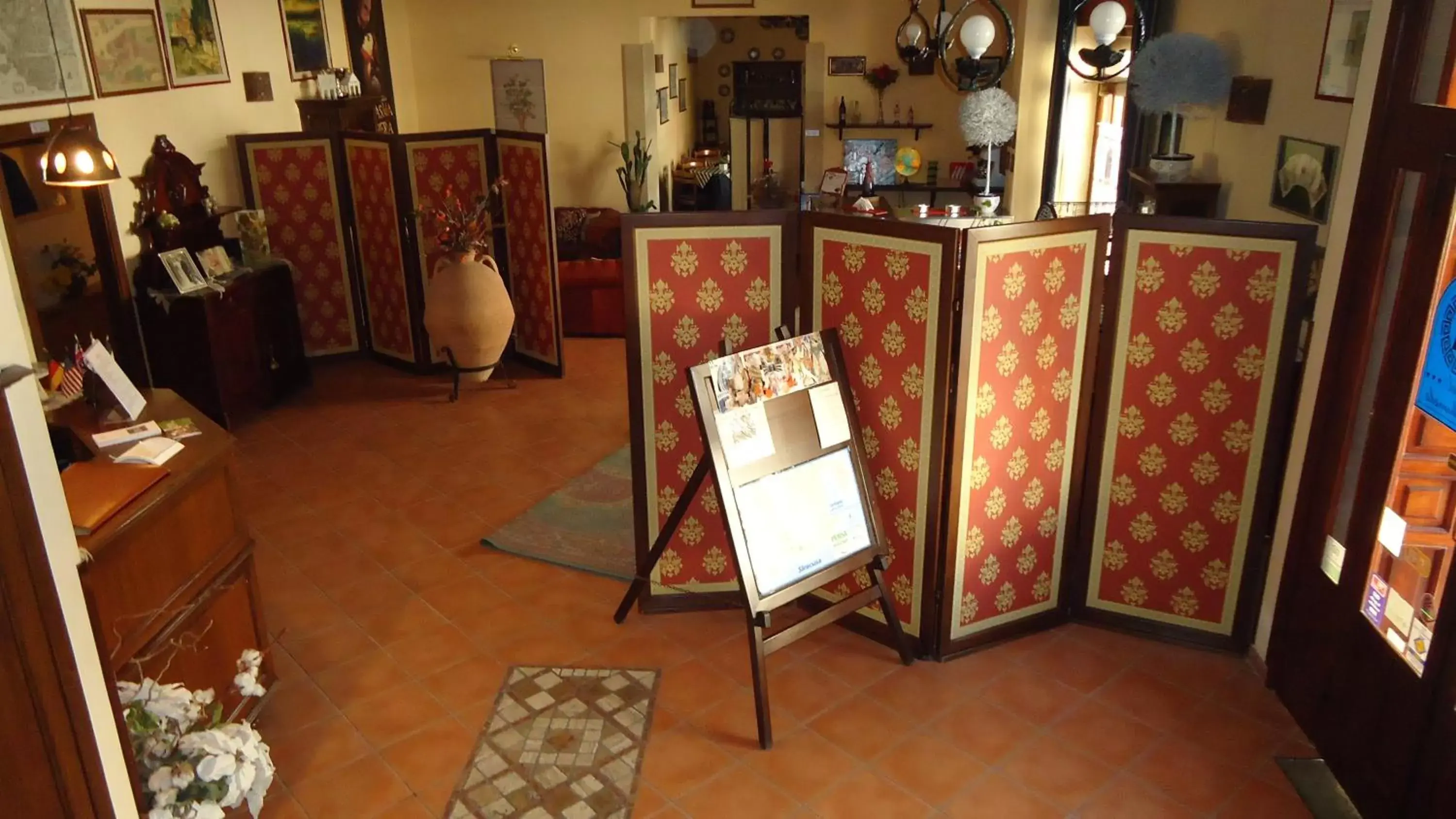 Lobby or reception in Hotel Archimede Ortigia