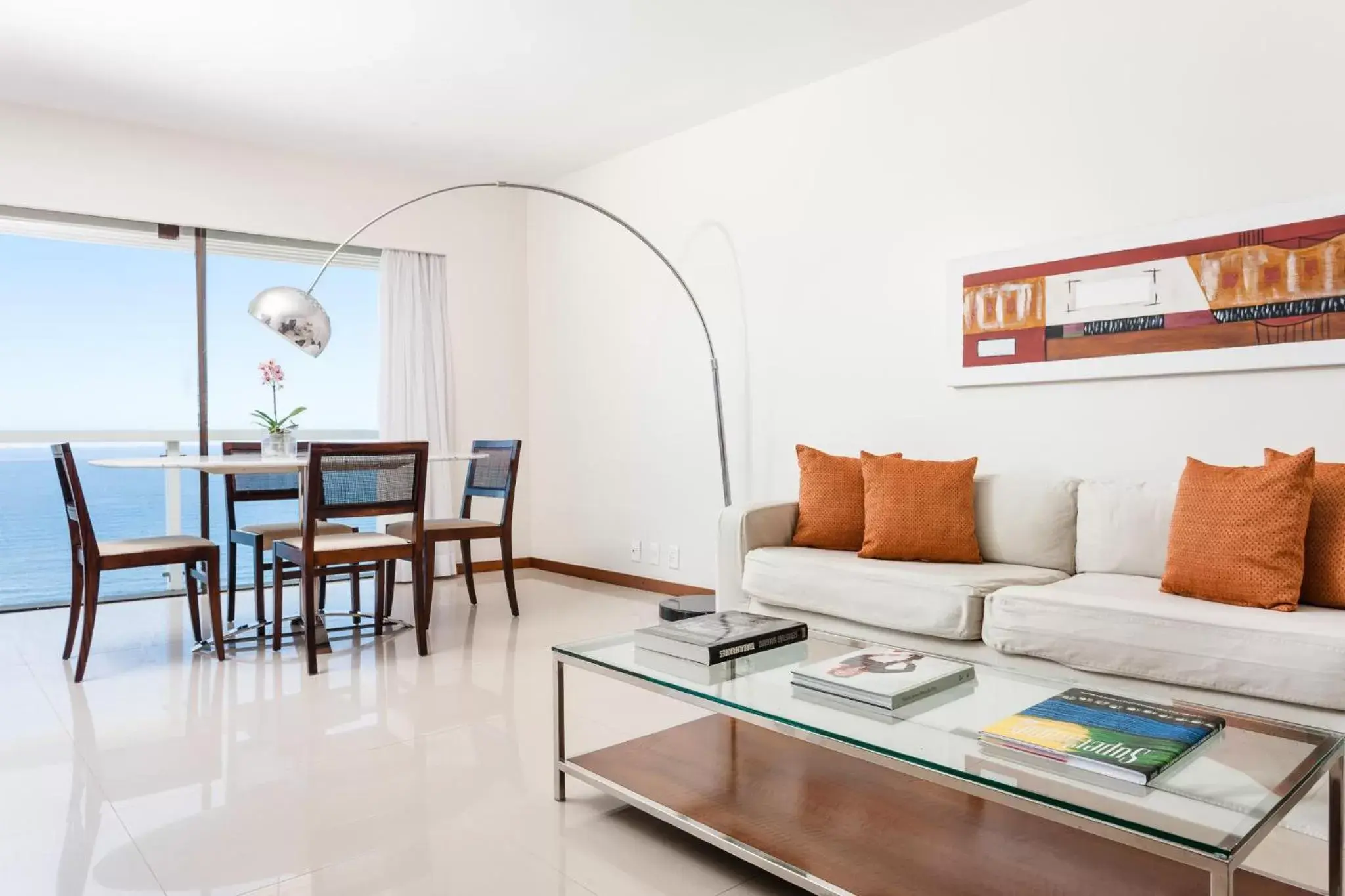 Living room, Seating Area in Rio Othon Palace