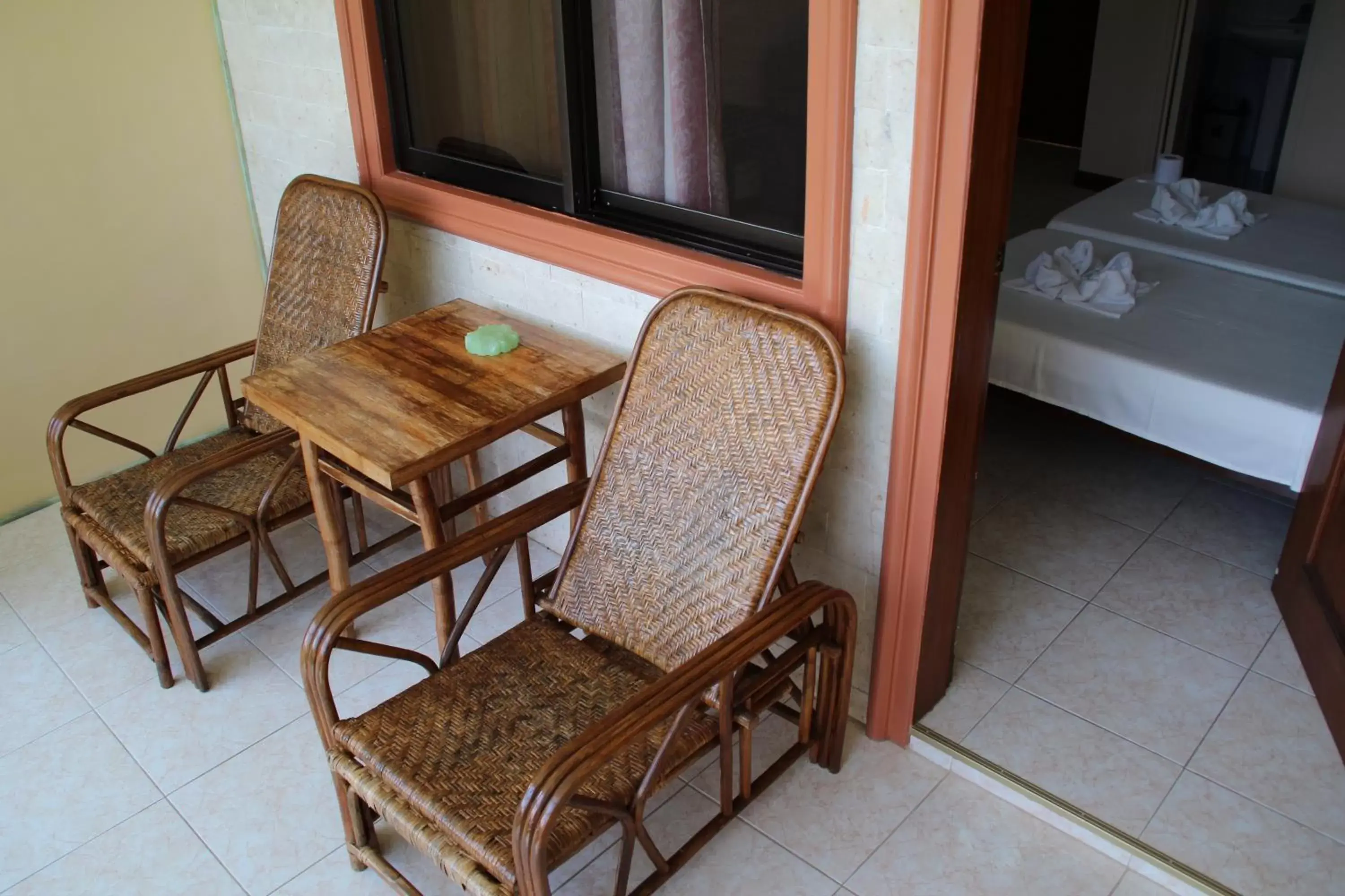 Decorative detail, Seating Area in Wellbeach Dive Resort