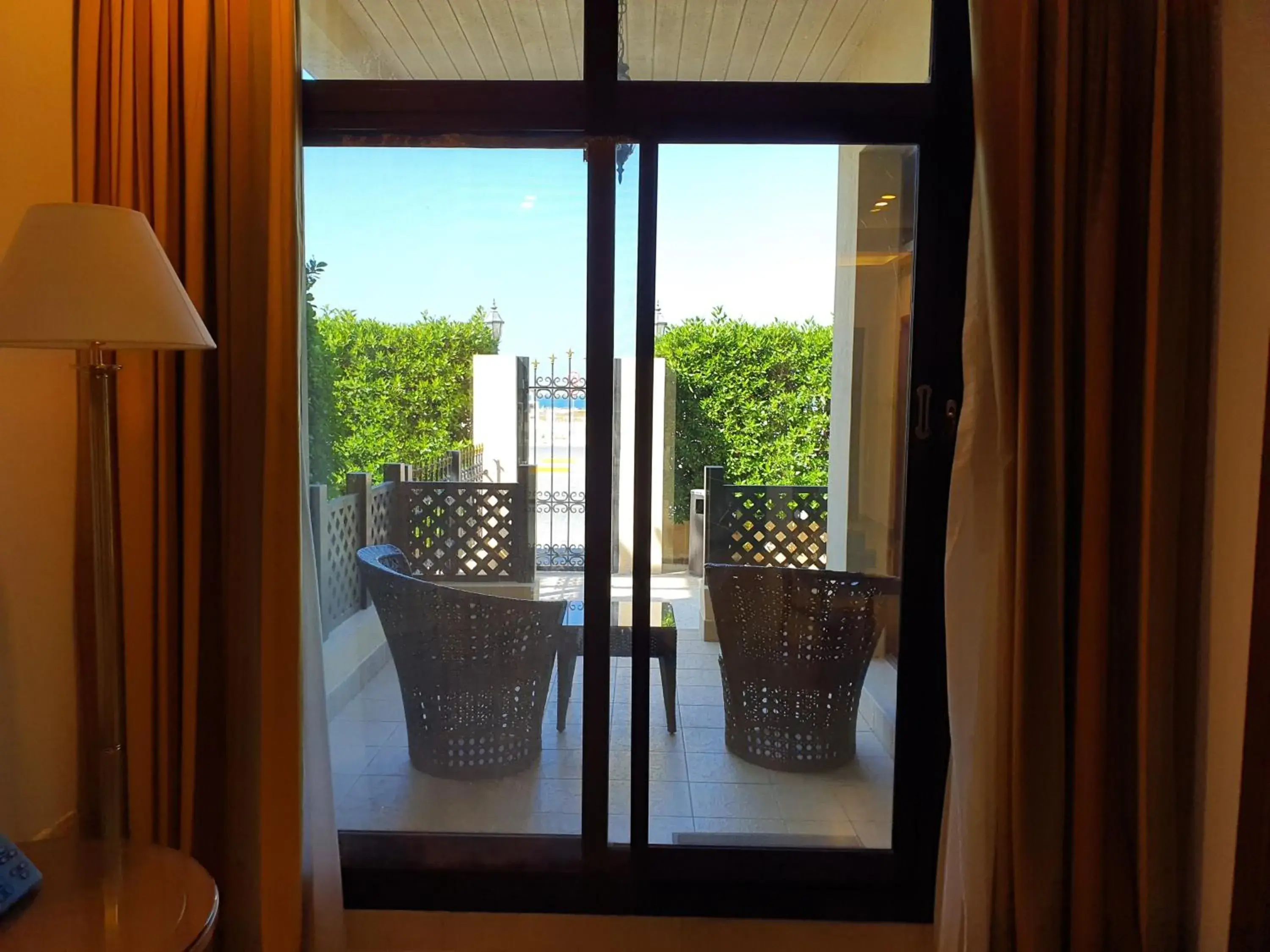 Balcony/Terrace, View in Roda Beach Resort