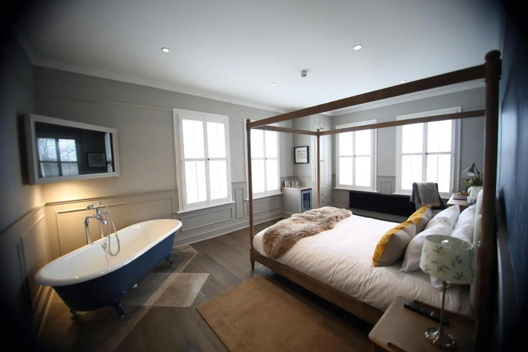 Bedroom in Hatton Court Hotel
