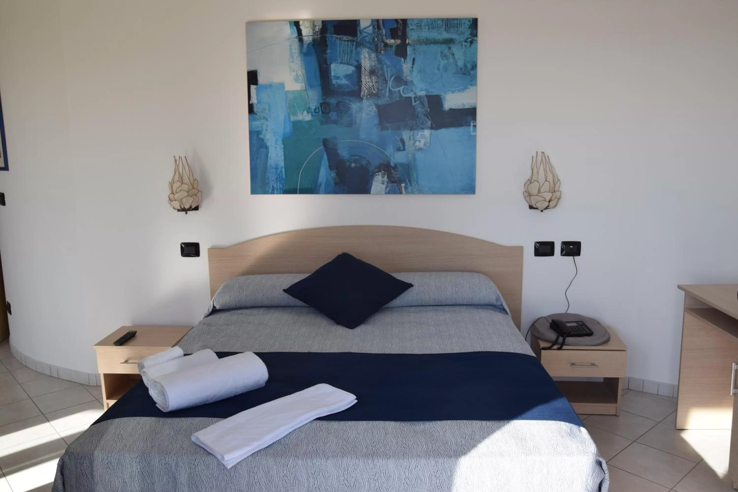 Bed in Hotel Profumo Di Mare