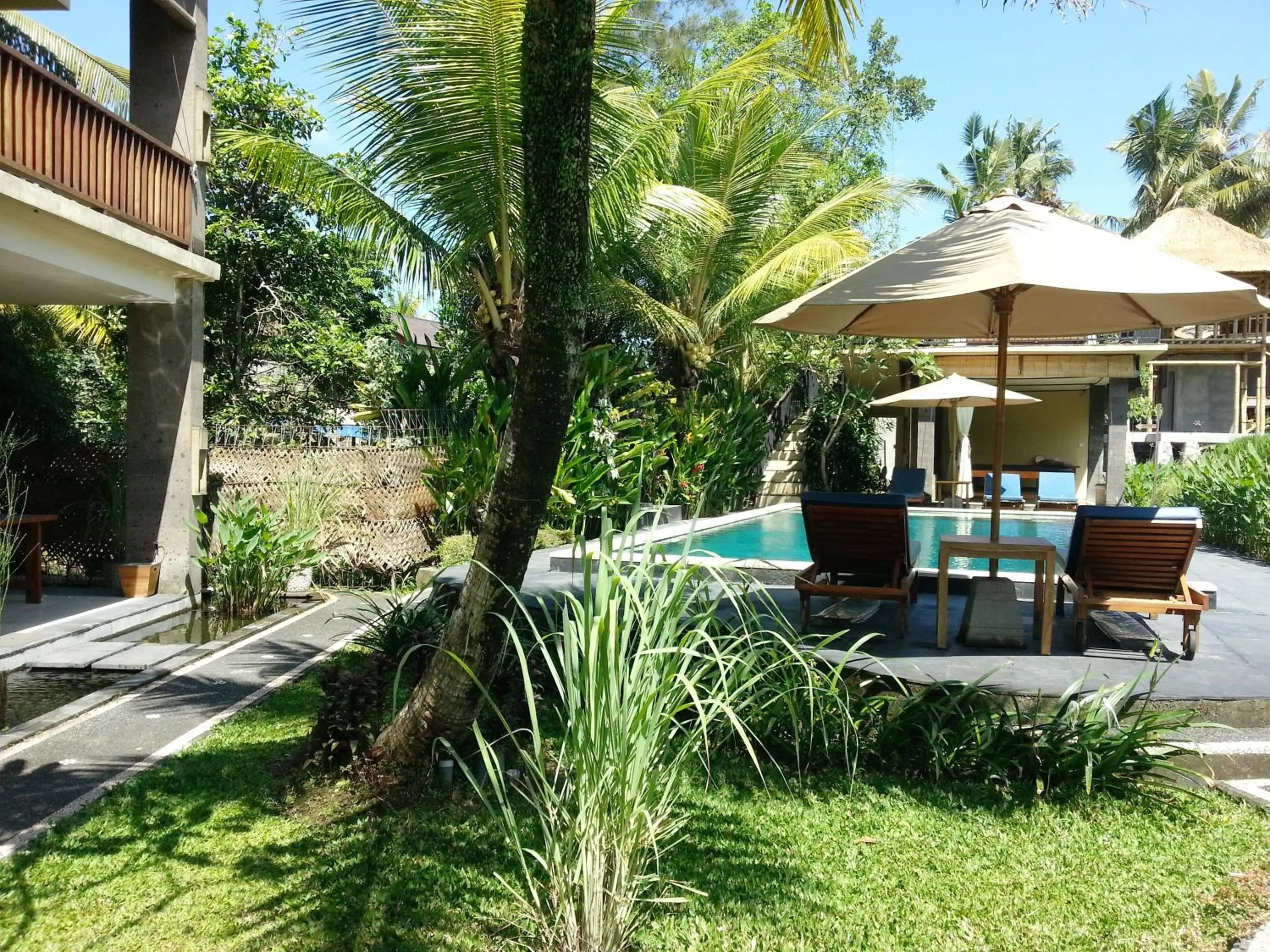 Swimming pool in Biyukukung Suite & Spa