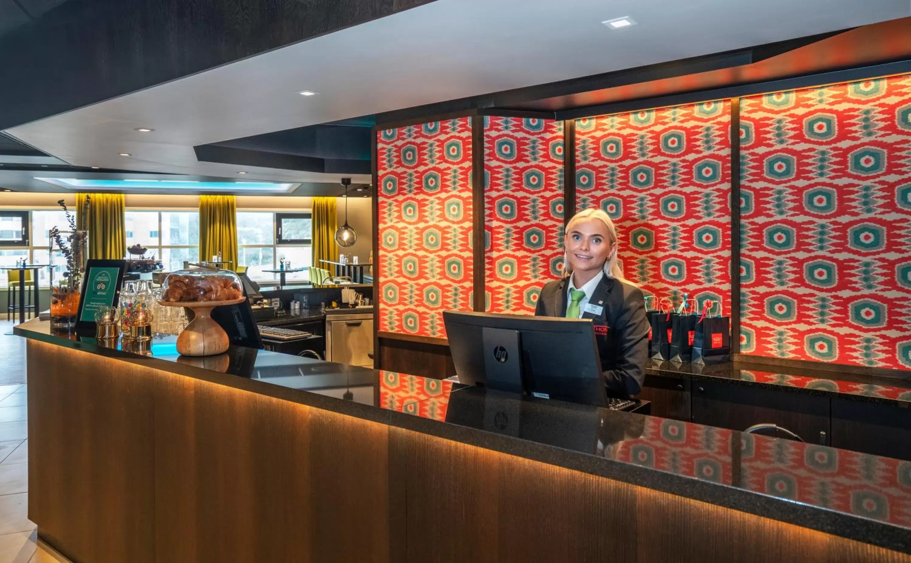 Staff, Lobby/Reception in Thon Hotel Bergen Airport