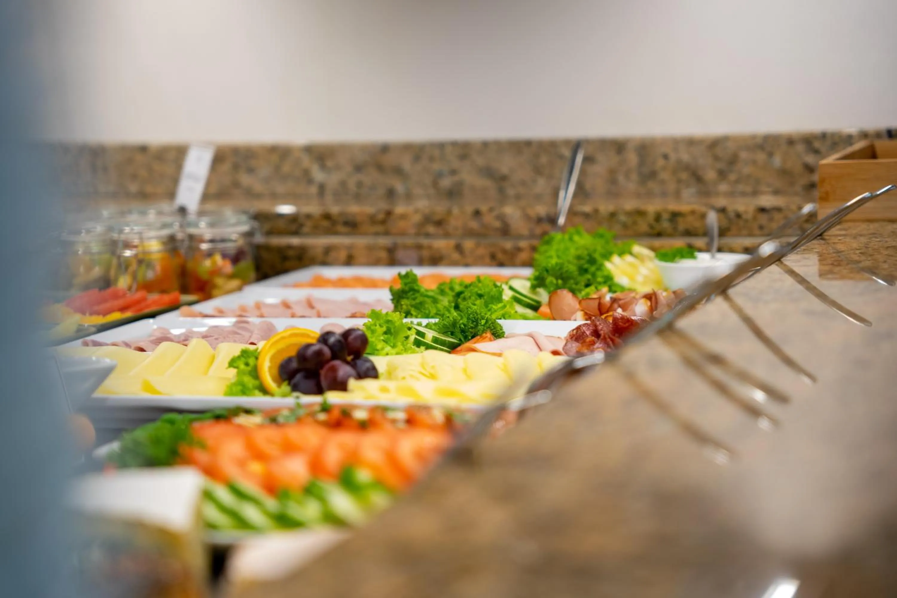 Buffet breakfast in Park Hotel Laim