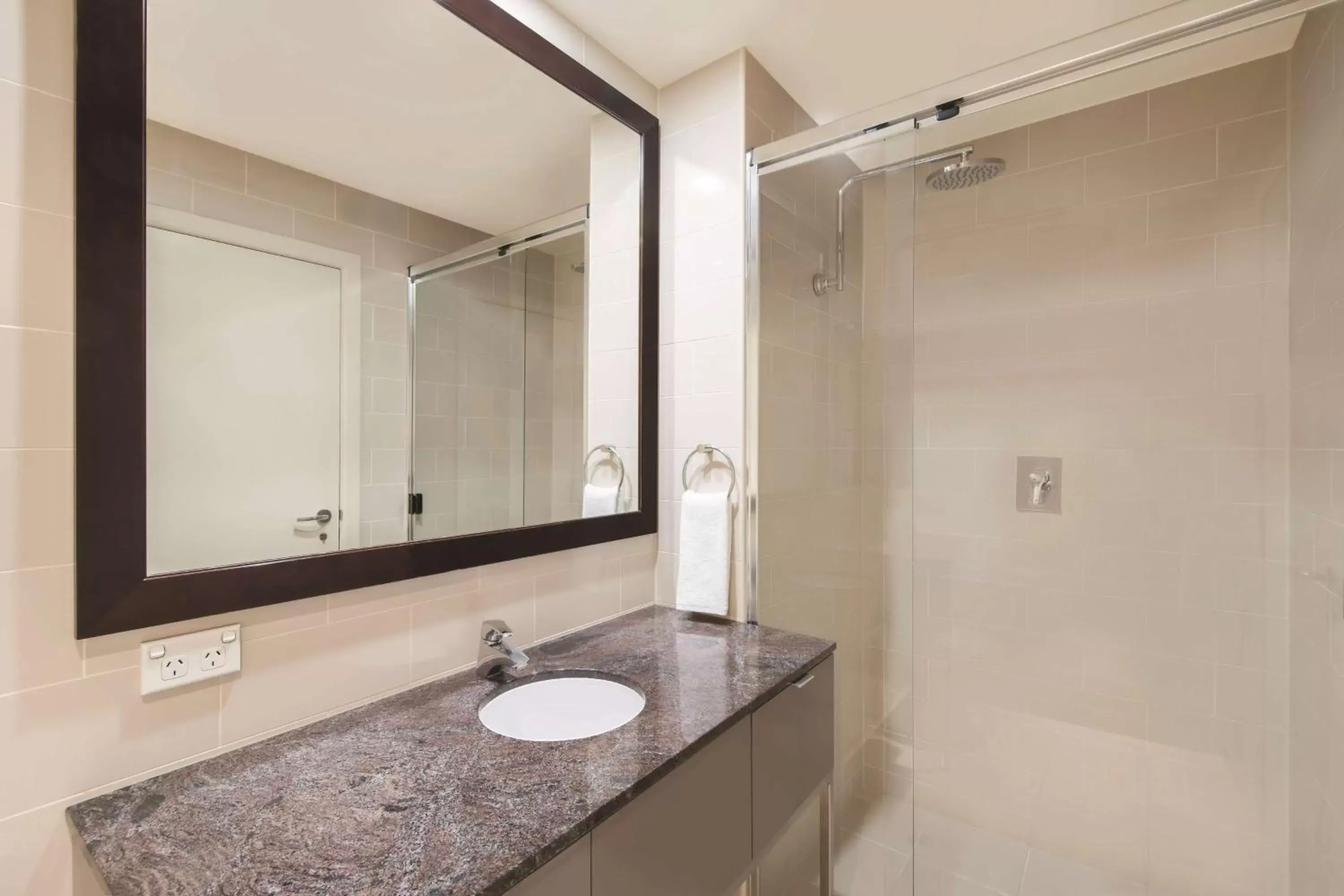 Bathroom in Adina Apartment Hotel Adelaide Treasury