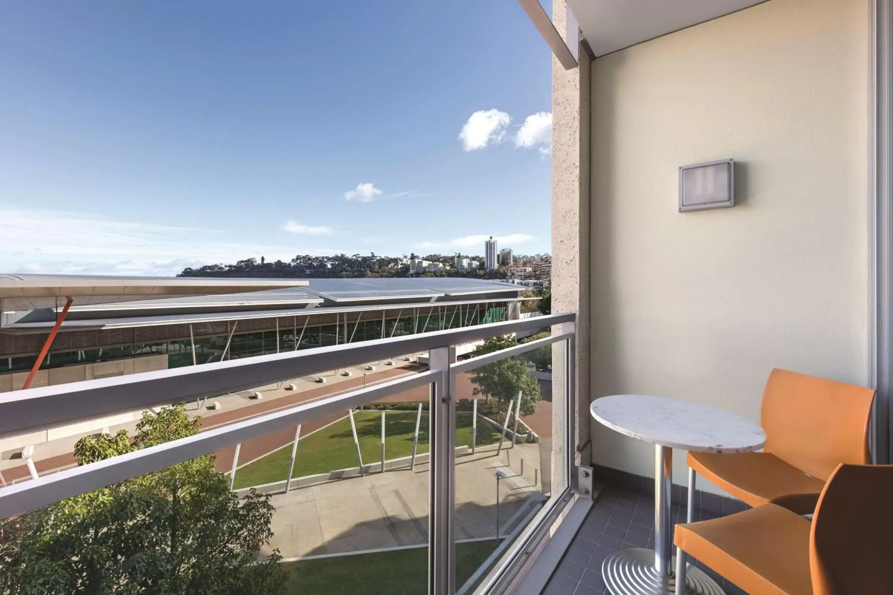 View (from property/room), Balcony/Terrace in Adina Apartment Hotel Perth