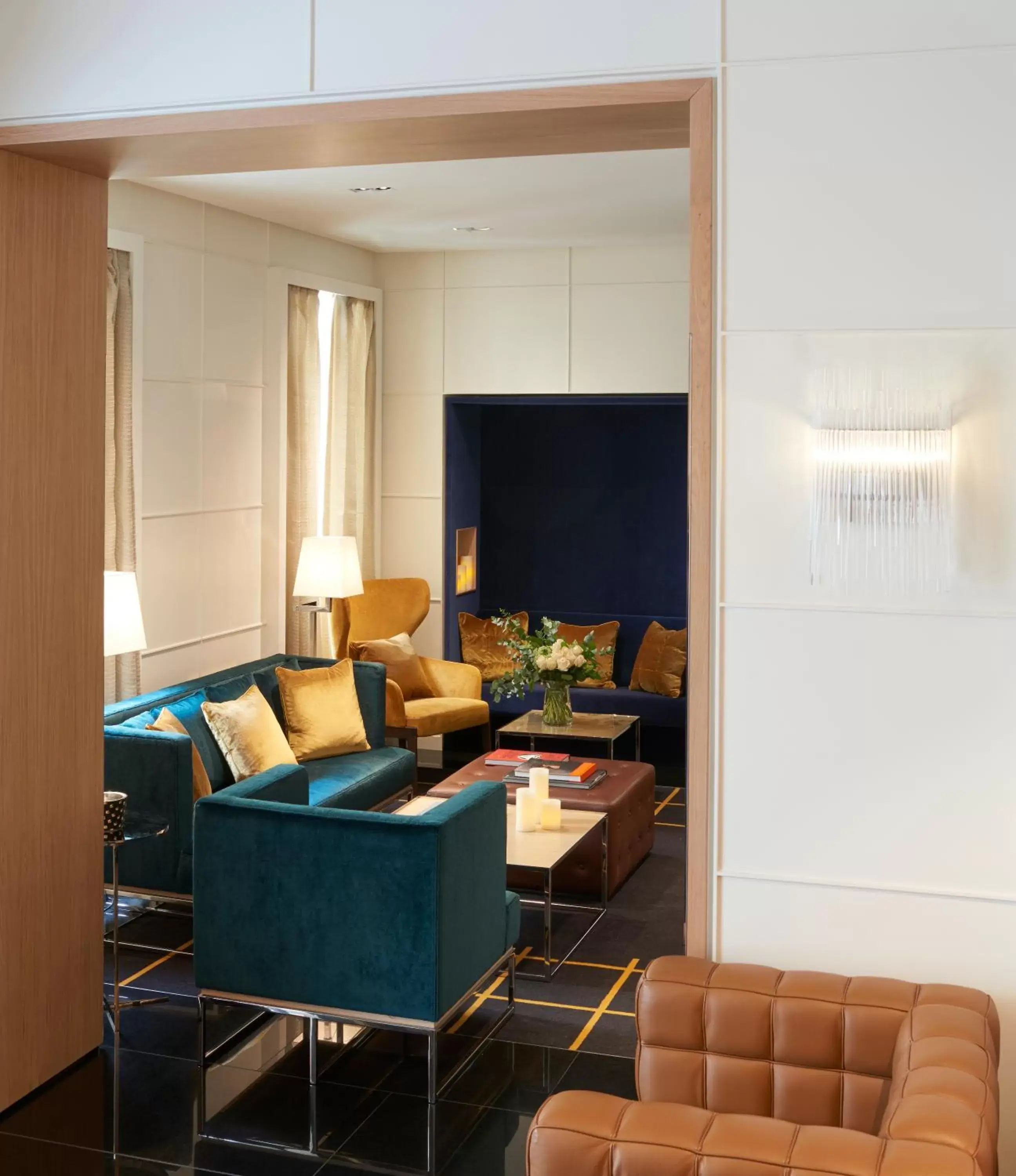 Lounge or bar in Hotel Opéra Richepanse Lounge or bar in Hotel Opéra Richepanse