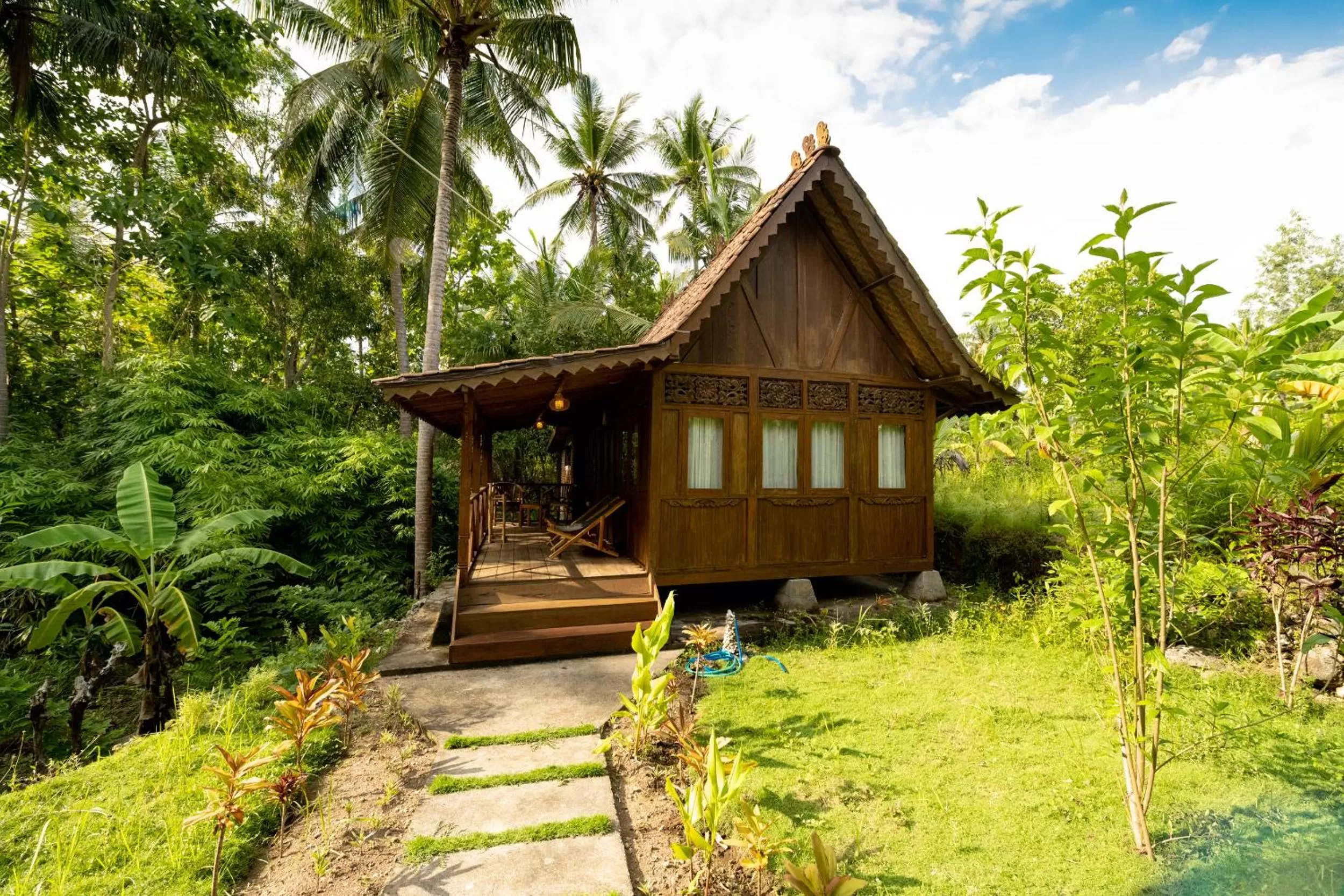 Facade/entrance in Tanah Damai Hotel