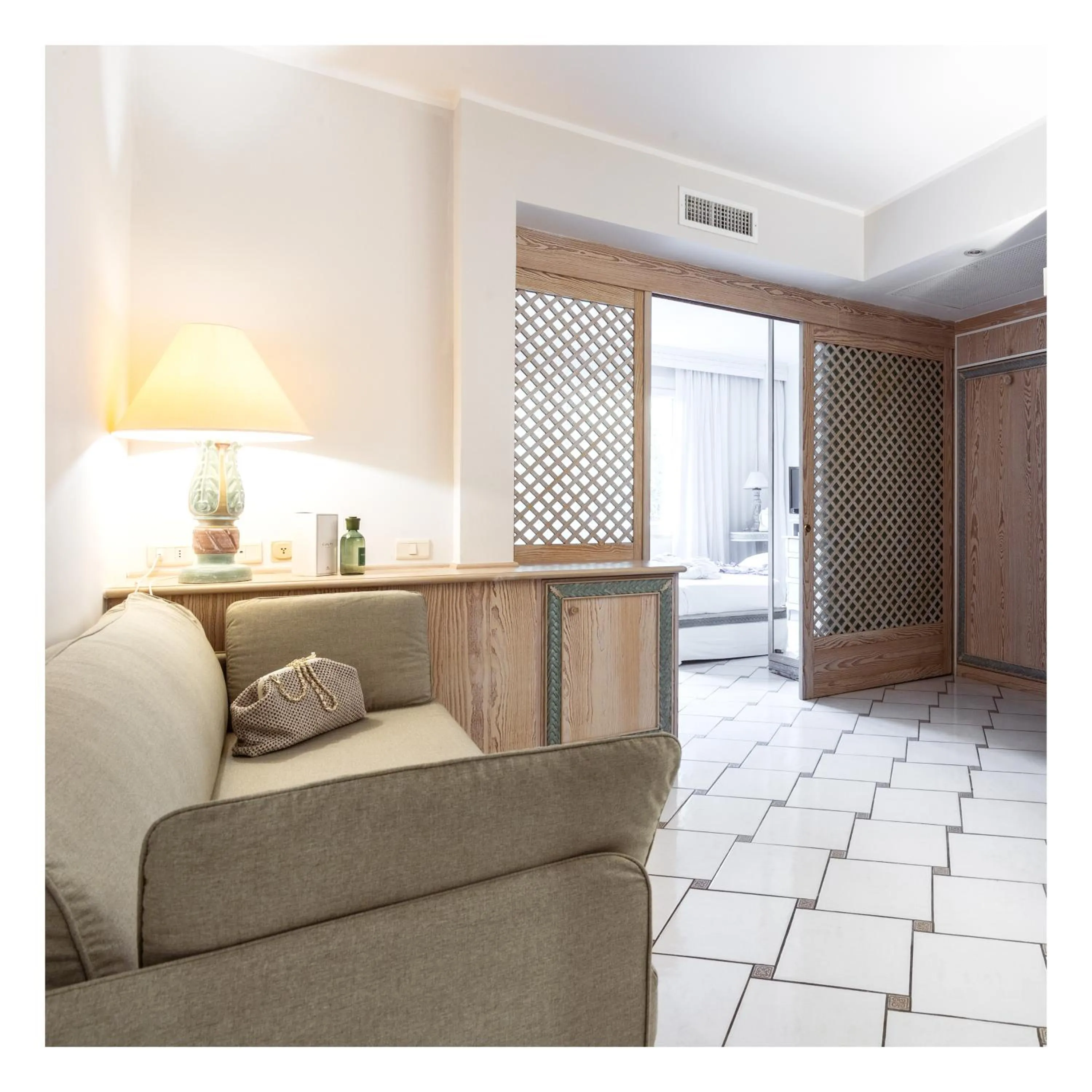 Bedroom in Golf Hotel Punta Ala