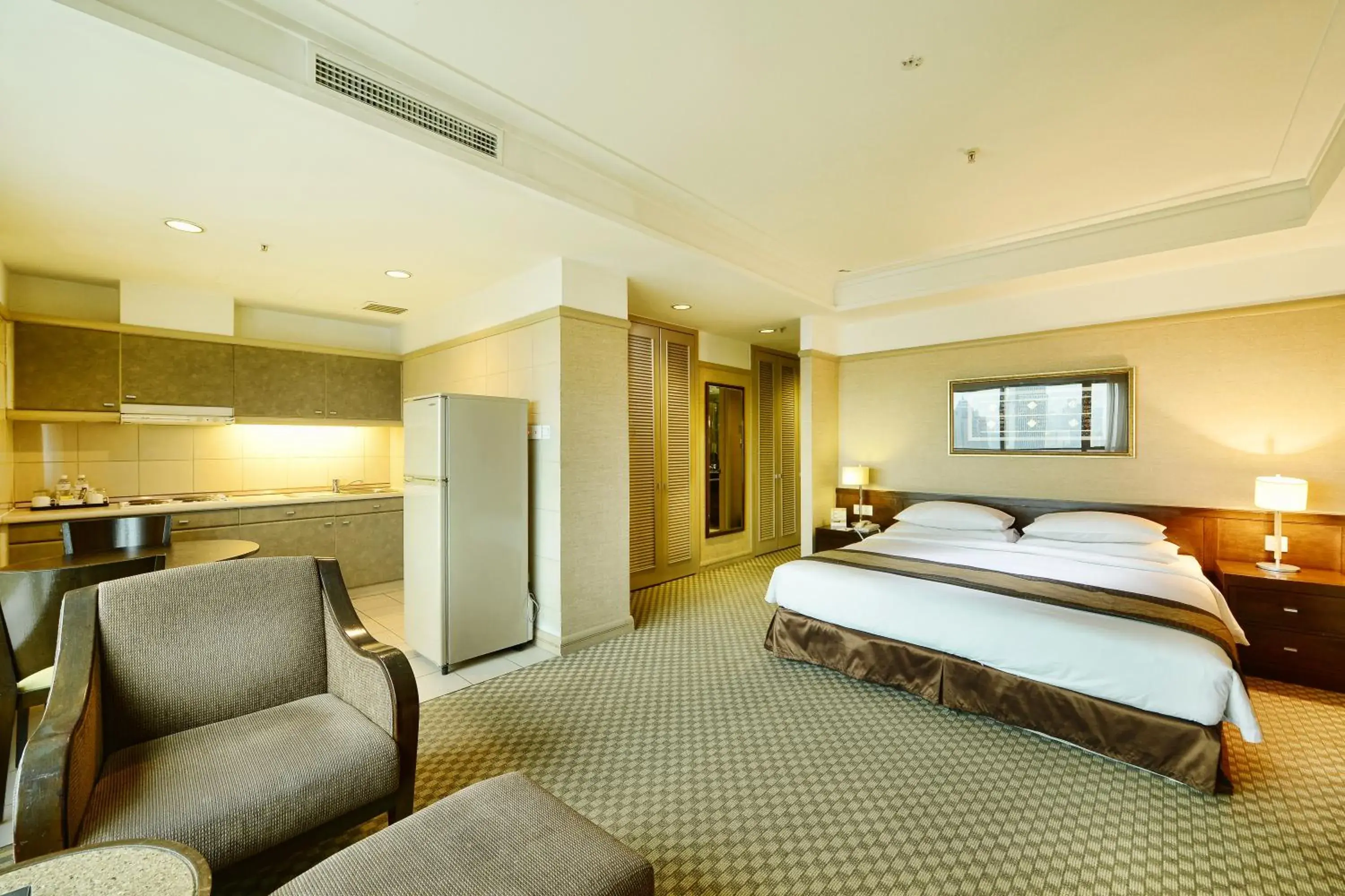 Bedroom in Pacific Regency Hotel Suites