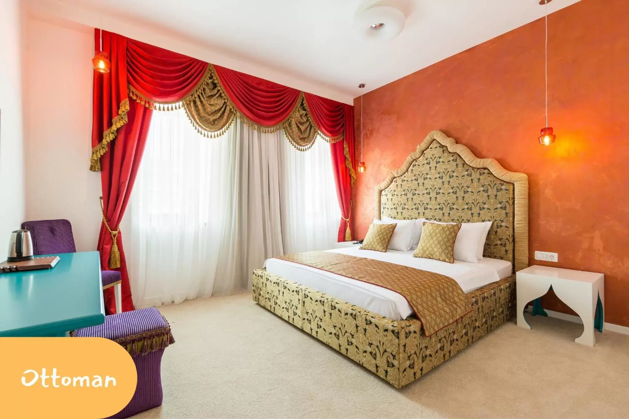 Bed in The Mansion Boutique Hotel Bed in The Mansion Boutique Hotel