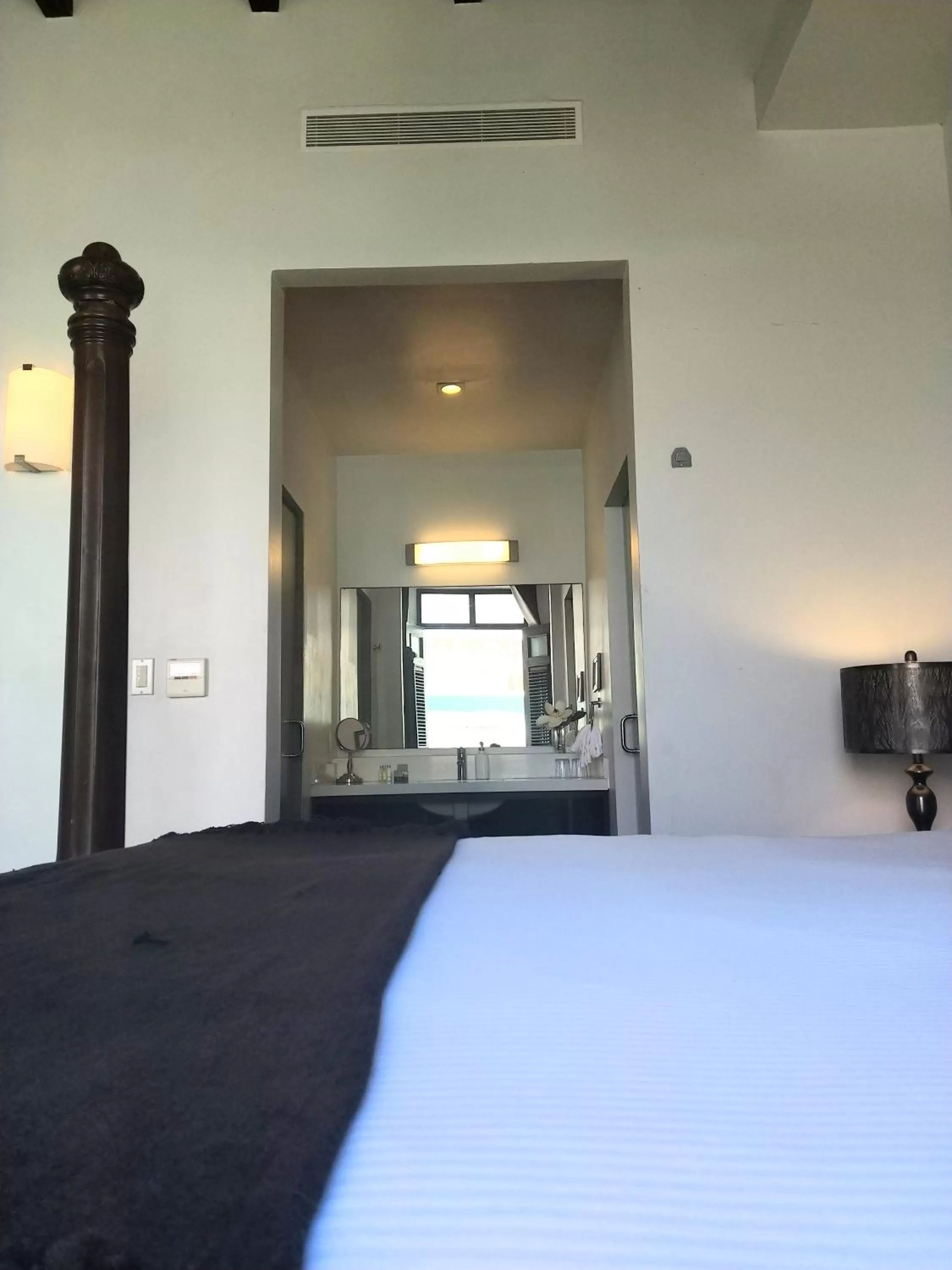 Bed in La Terraza de San Juan