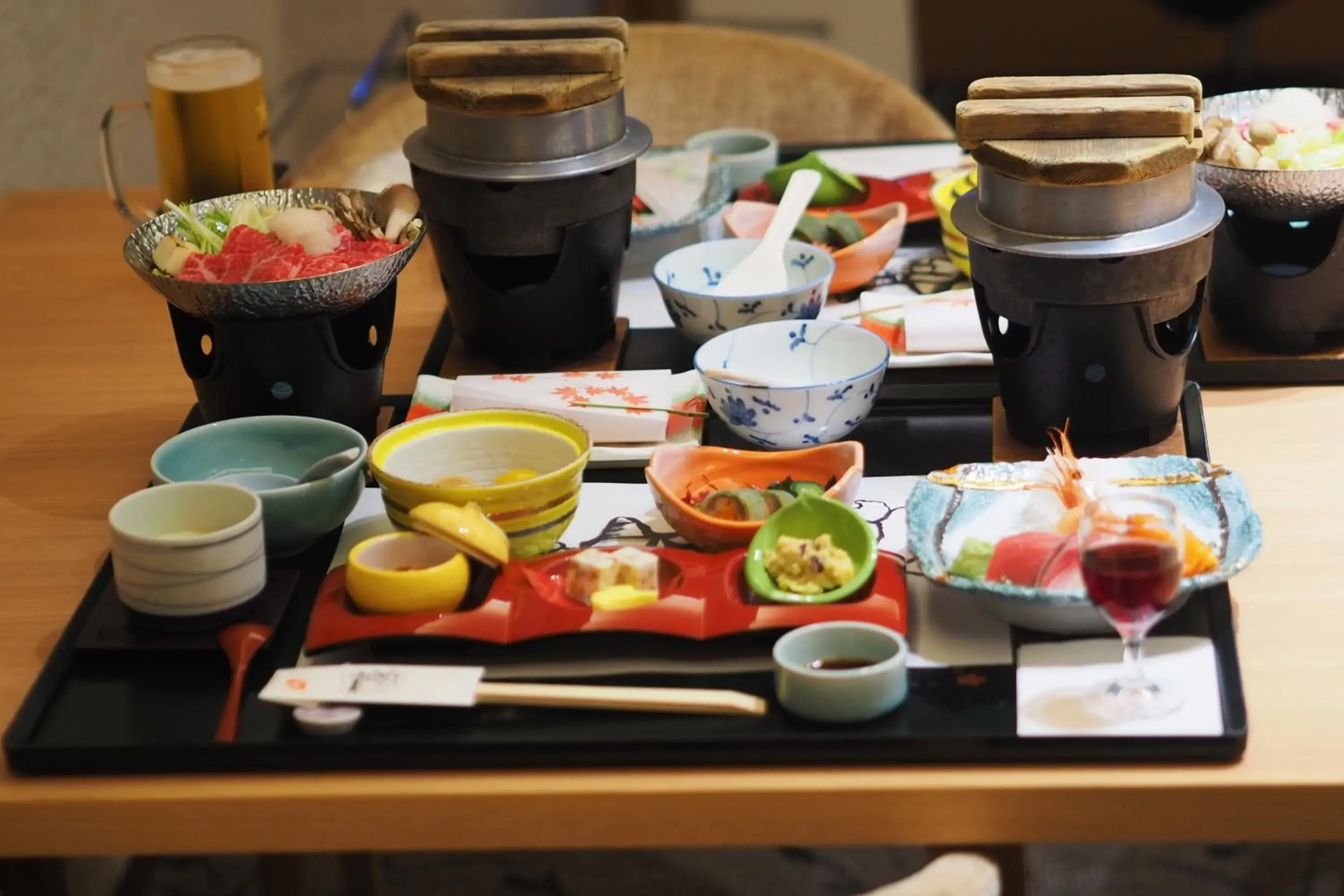 Dinner in Hotel Yumoto Noboribetsu