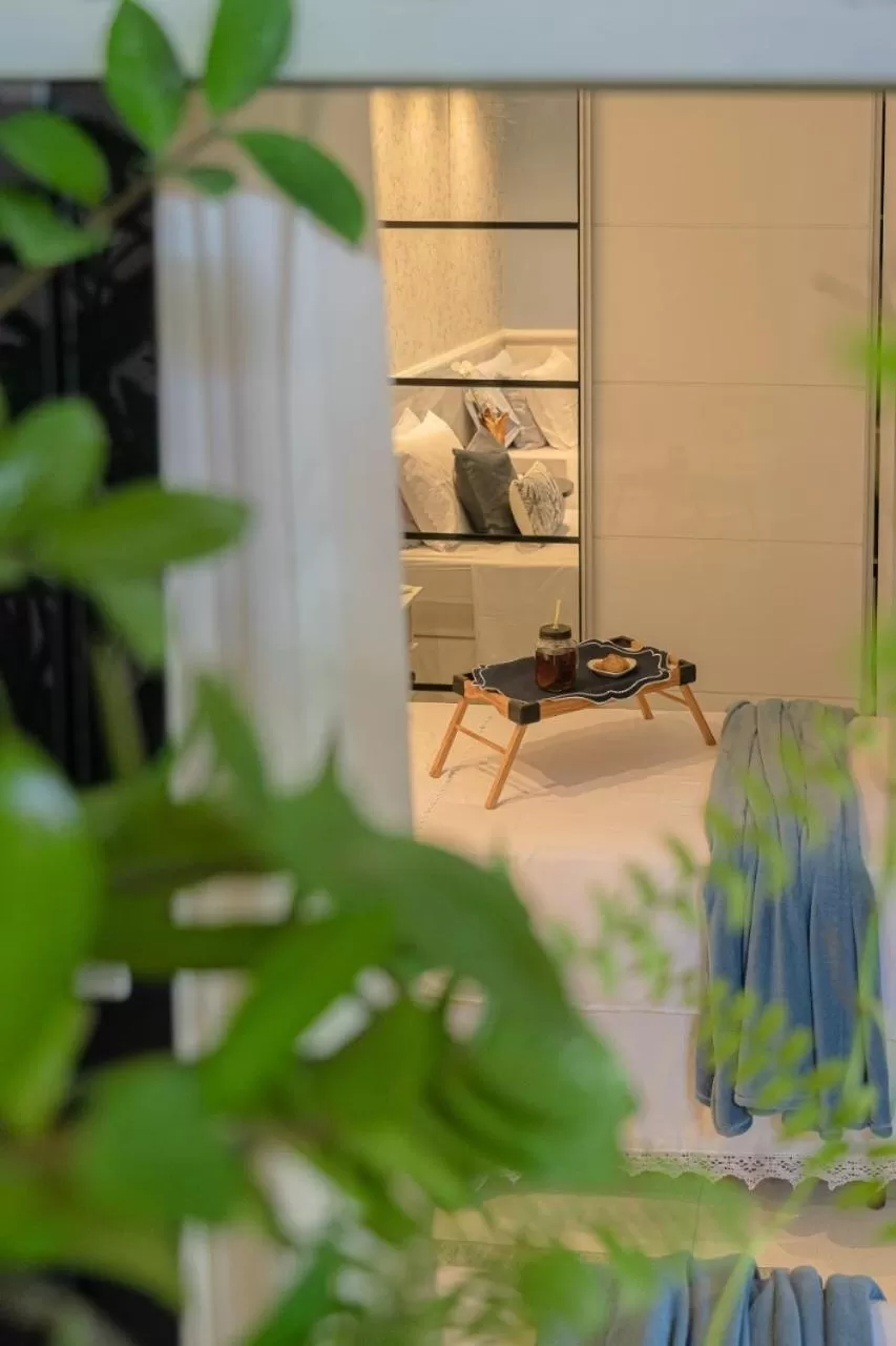 Garden view in Pousada Recanto da Família