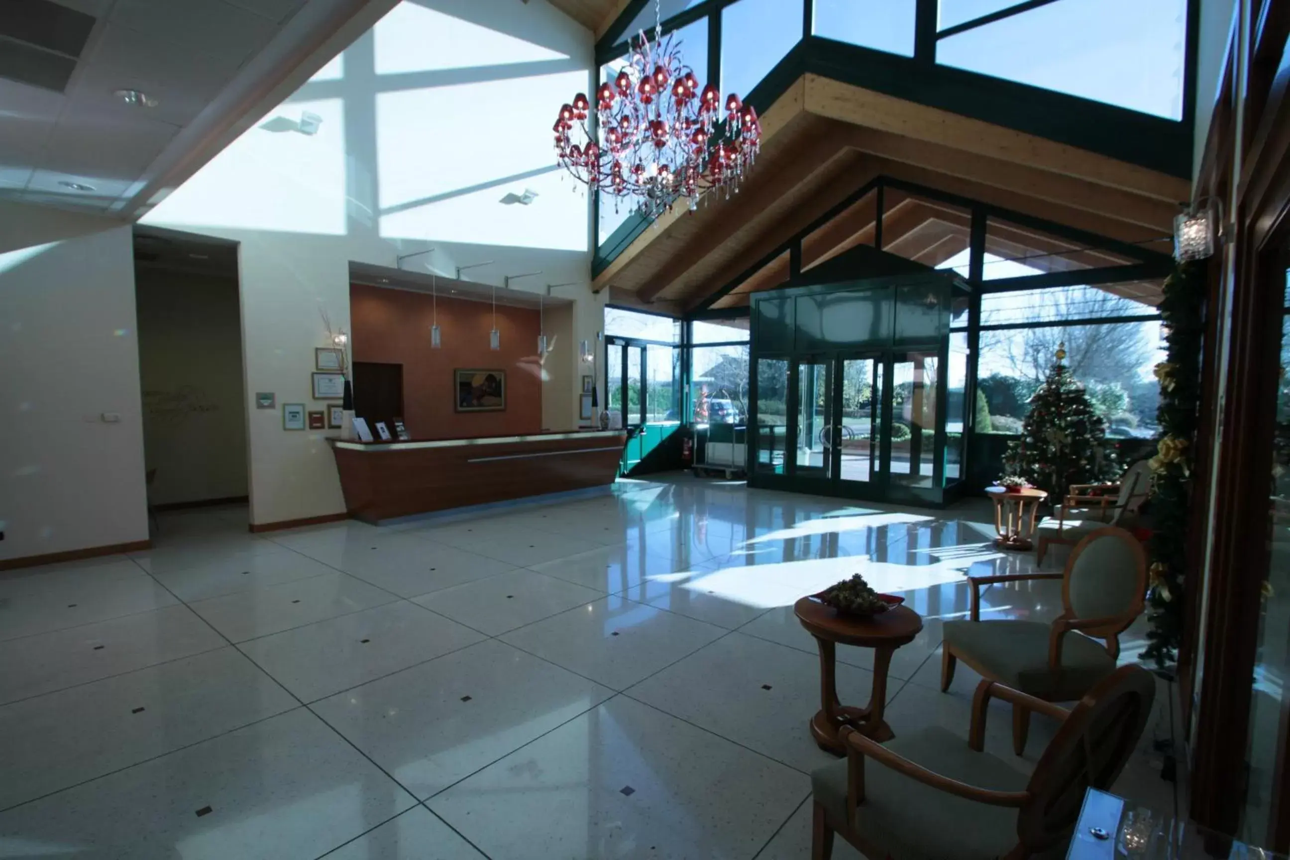 Lobby or reception in Monica Hotel Fiera