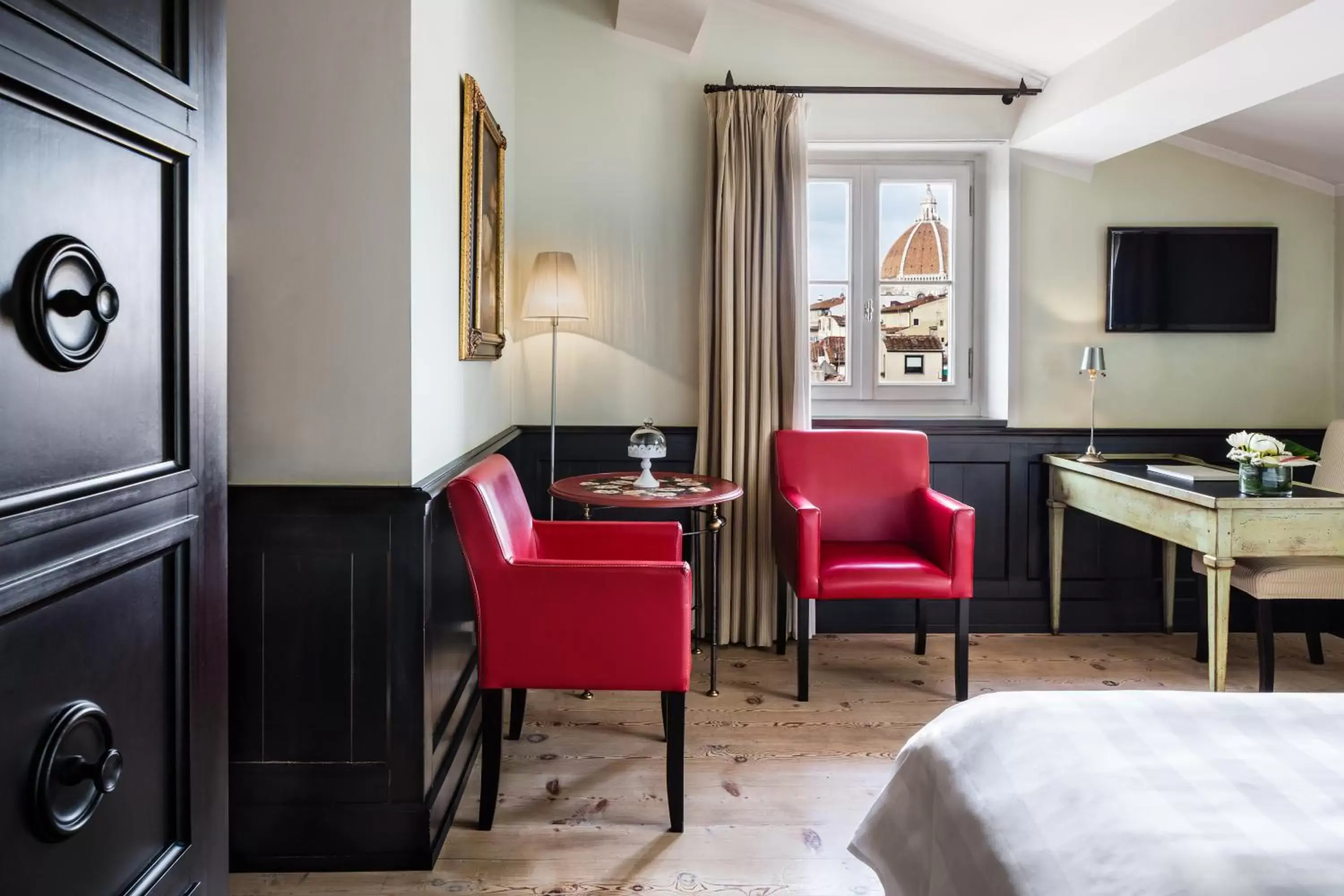 Seating area in Relais Santa Croce, By Baglioni Hotels