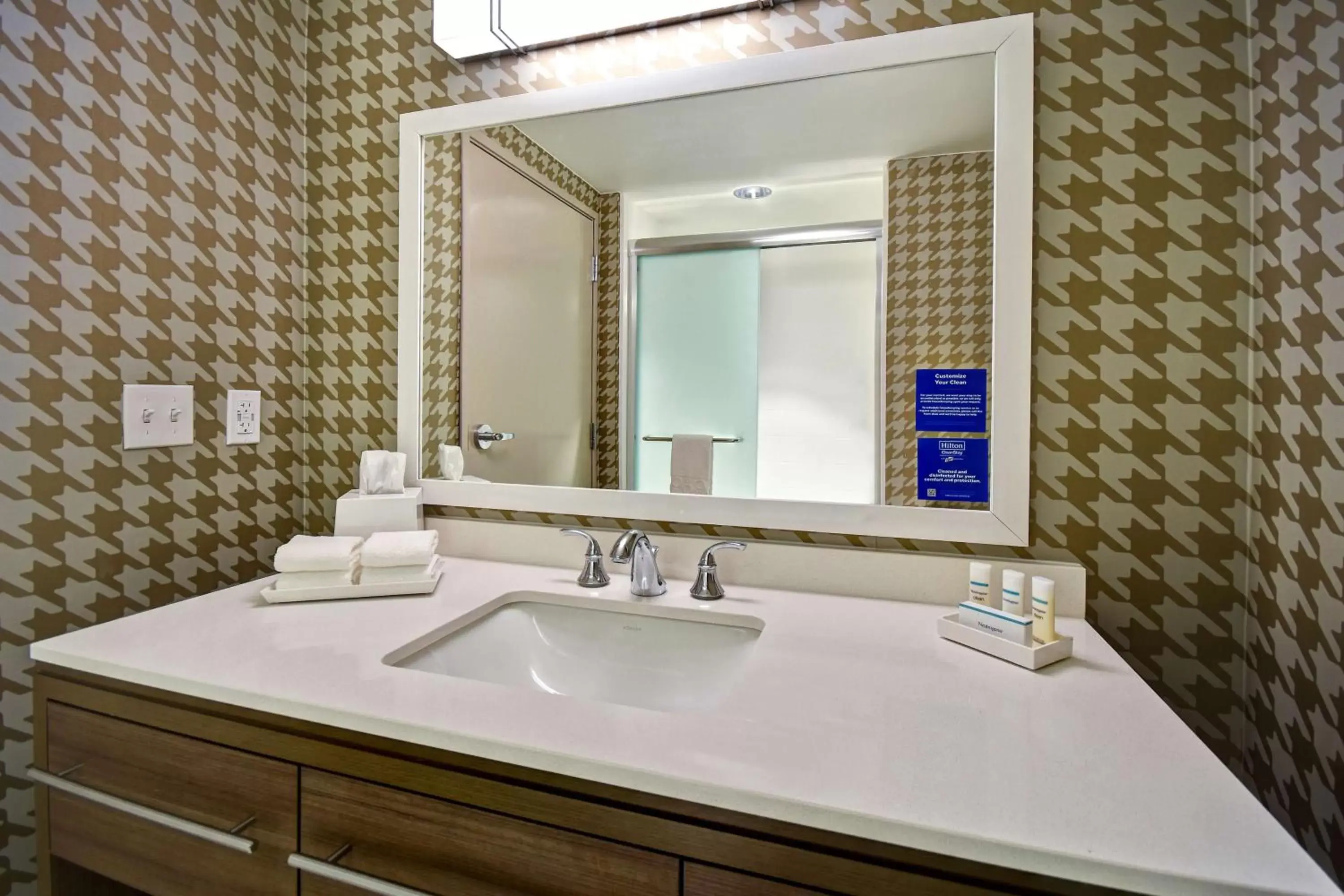 Bathroom in Home2 Suites Wichita Downtown Delano, Ks