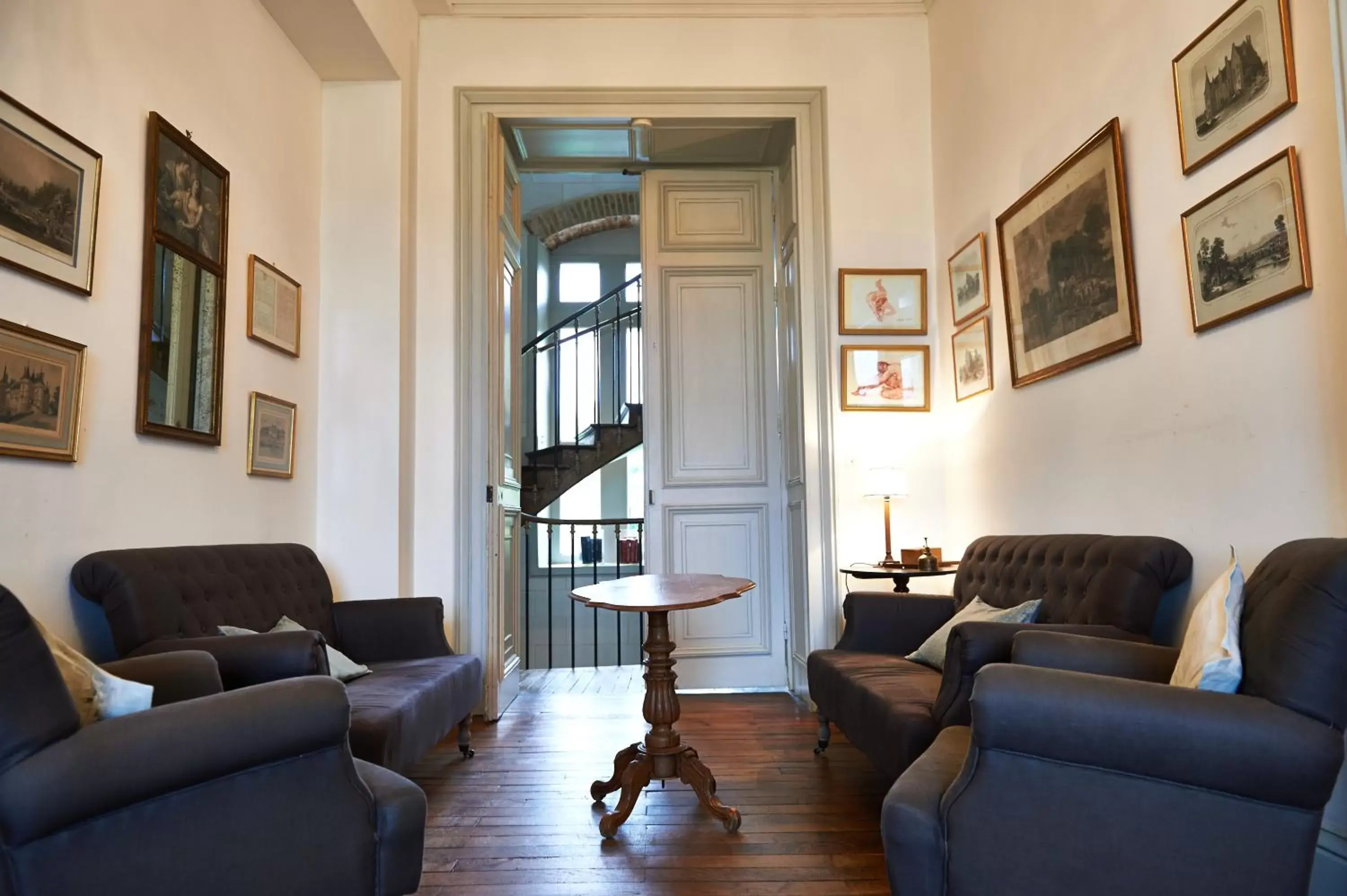 Seating Area in Chateau De La Moriniere