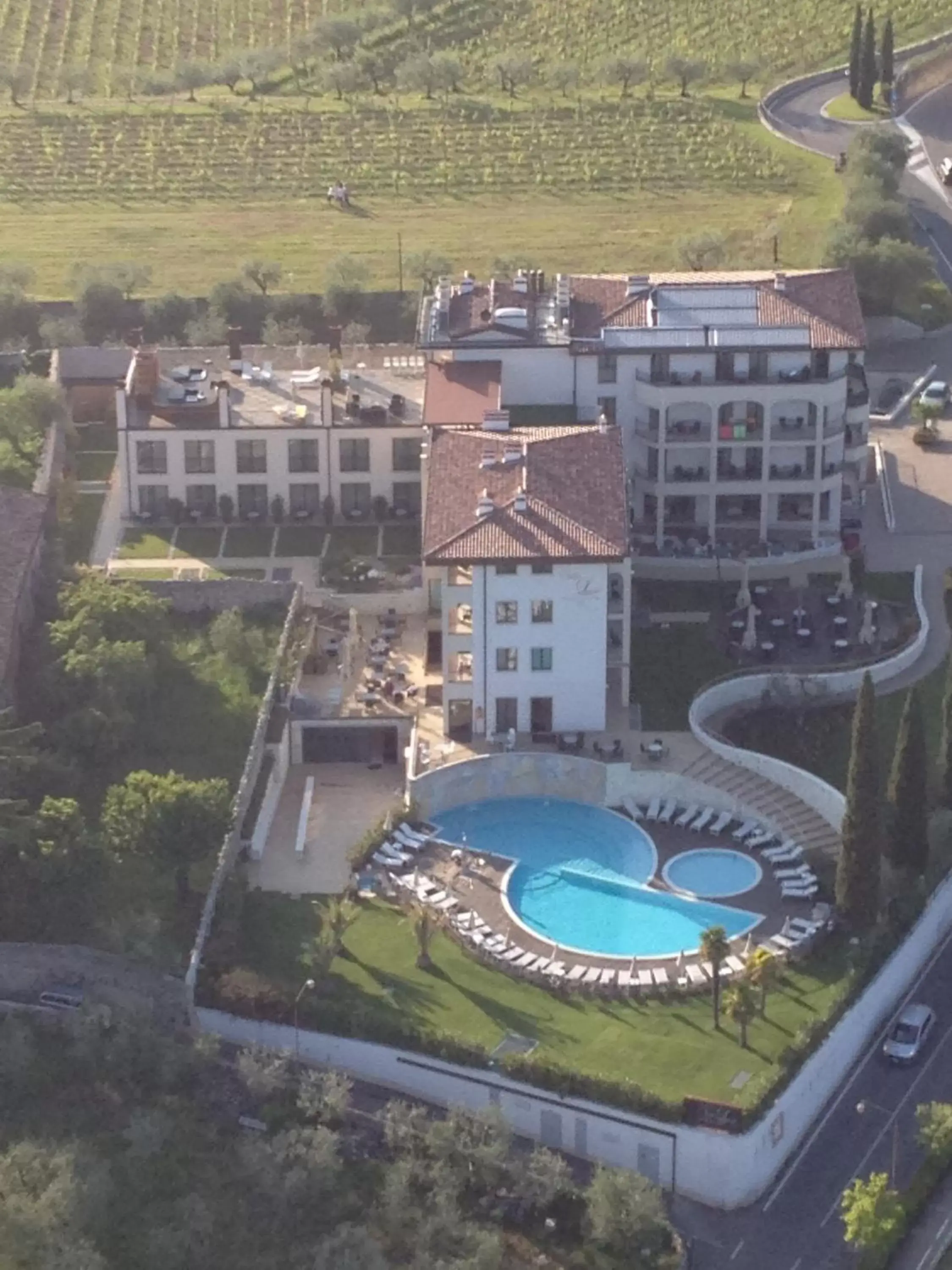 Facade/entrance, Bird's-eye View in Hotel Resort Villa Luisa & Spa