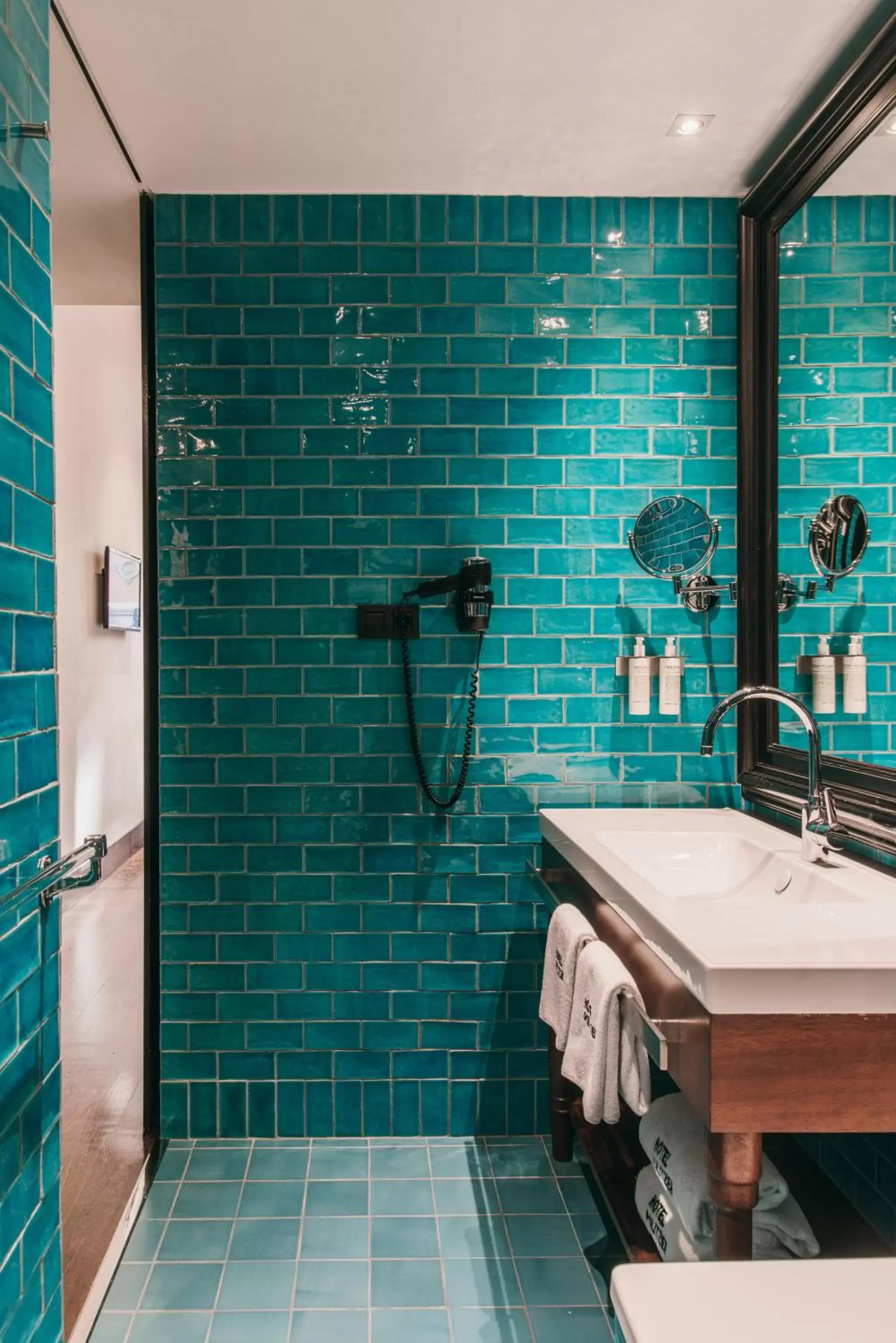 Bathroom in Hotel Pulitzer Barcelona