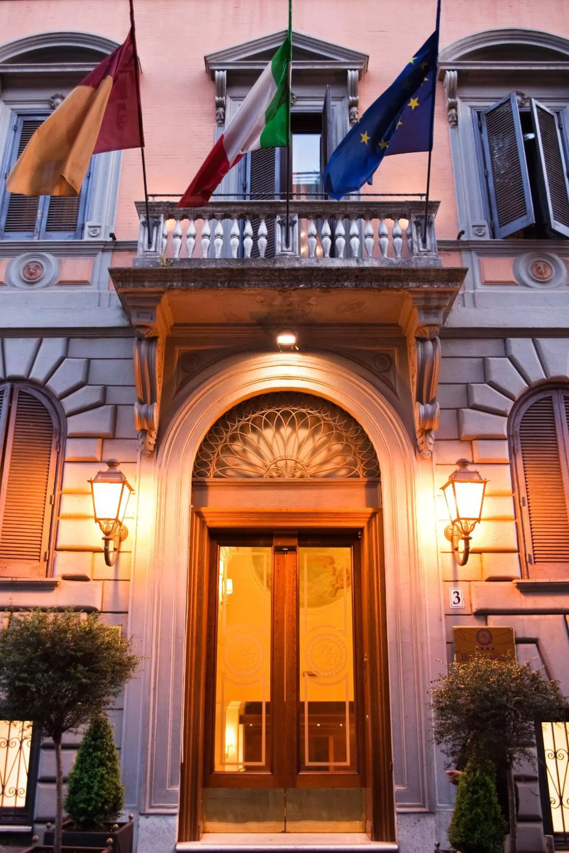 Facade/entrance in Hotel Barberini