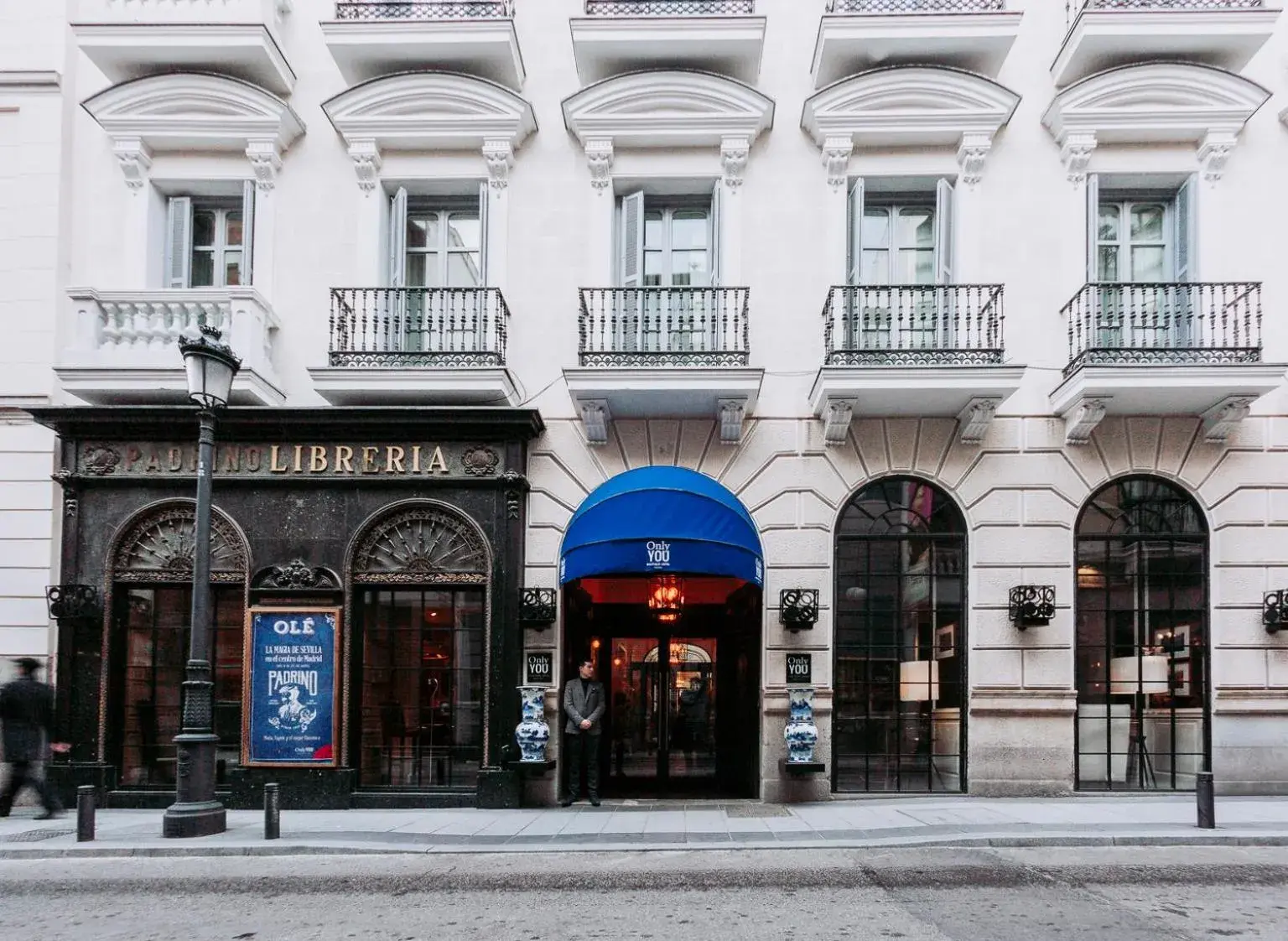 Facade/entrance in Only YOU Boutique Hotel Madrid