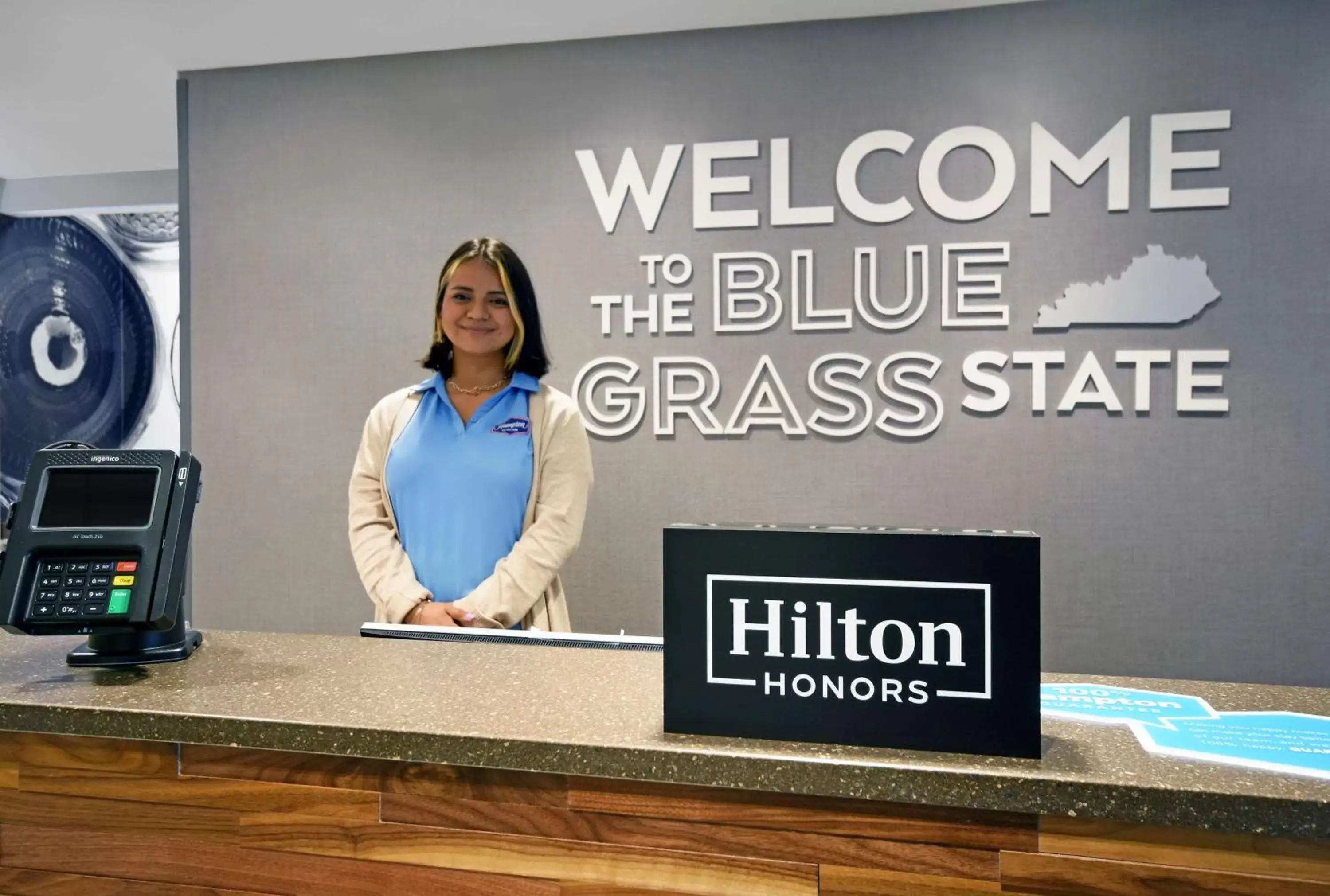 Lobby or reception in Hampton Inn Cave City, KY Lobby or reception in Hampton Inn Cave City, KY