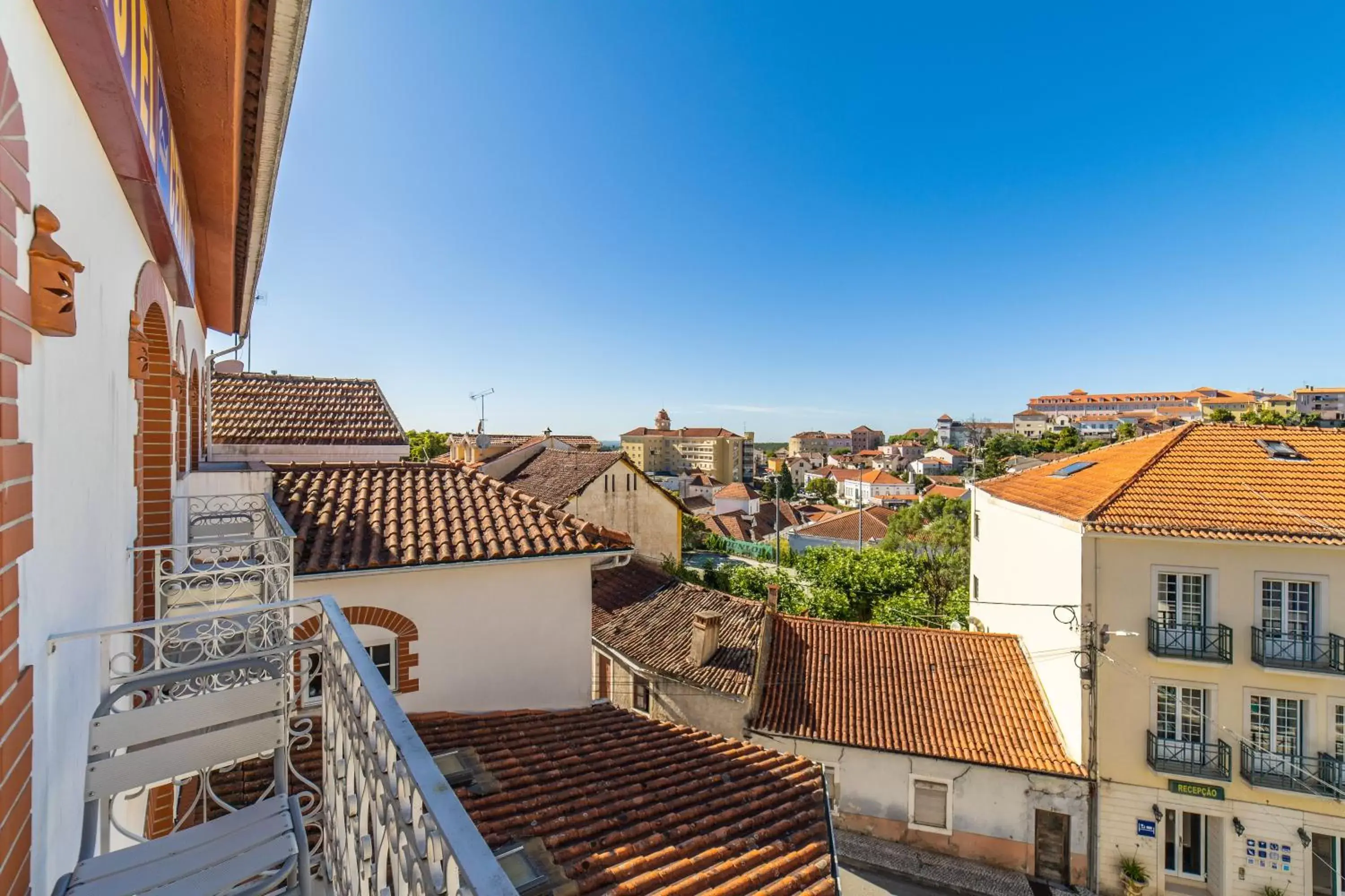 Property building, Balcony/Terrace in Hotel Central