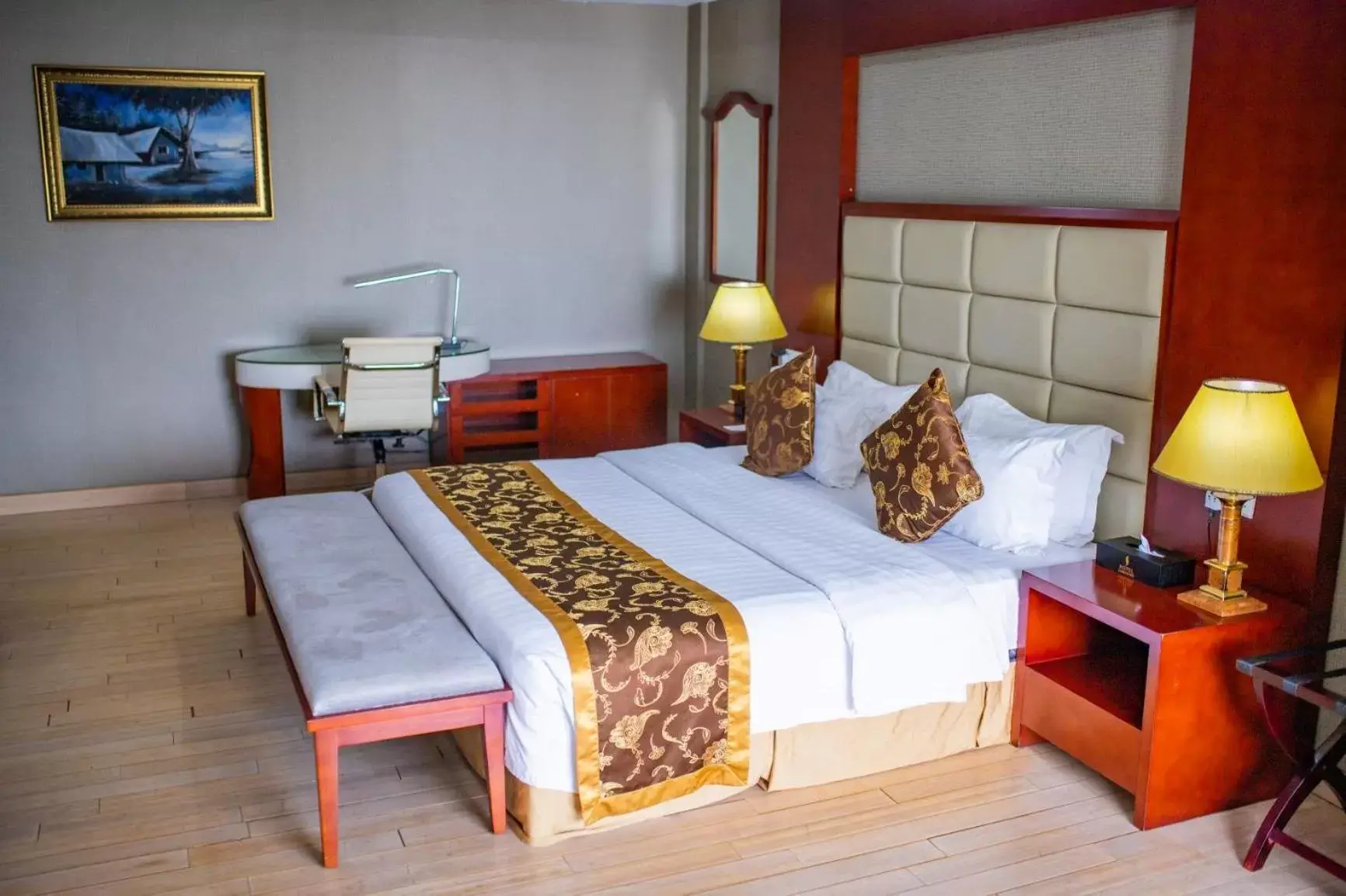 Bedroom, Bed in Hotel Sunshine Enugu