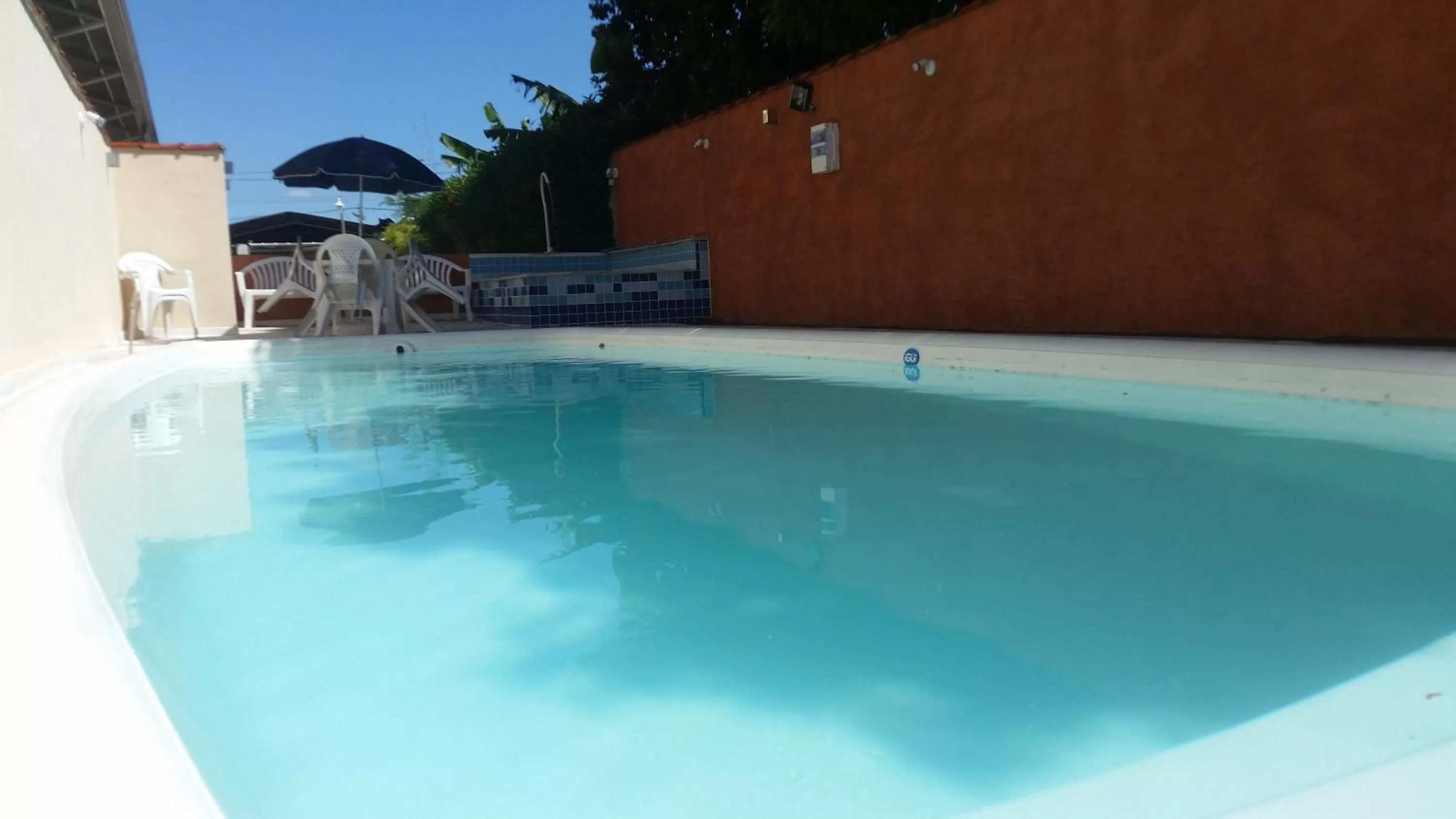Pool view in Hotel Buriti Itupeva
