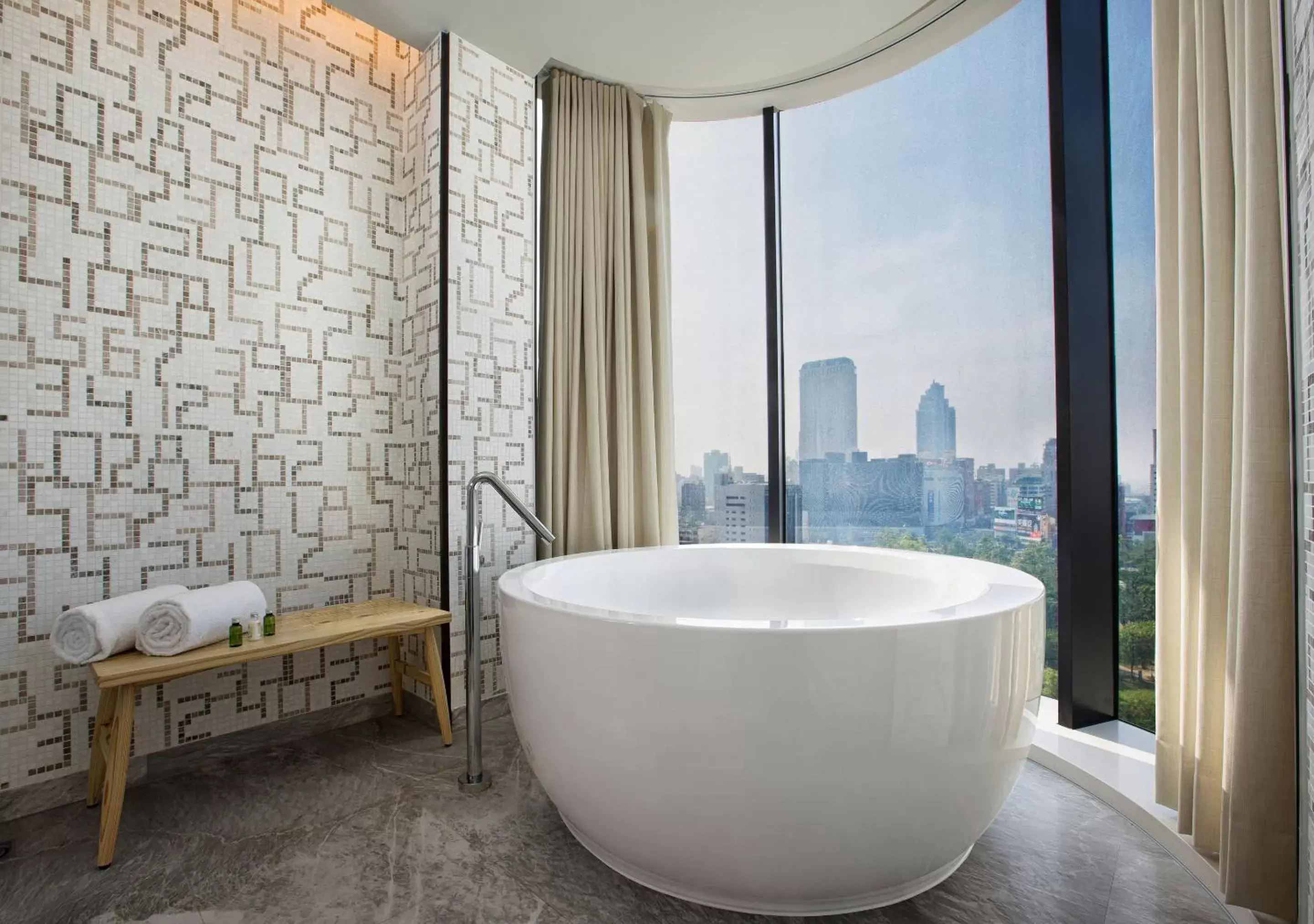 Bath, Bathroom in Hotel Indigo Kaohsiung Central Park, an IHG Hotel