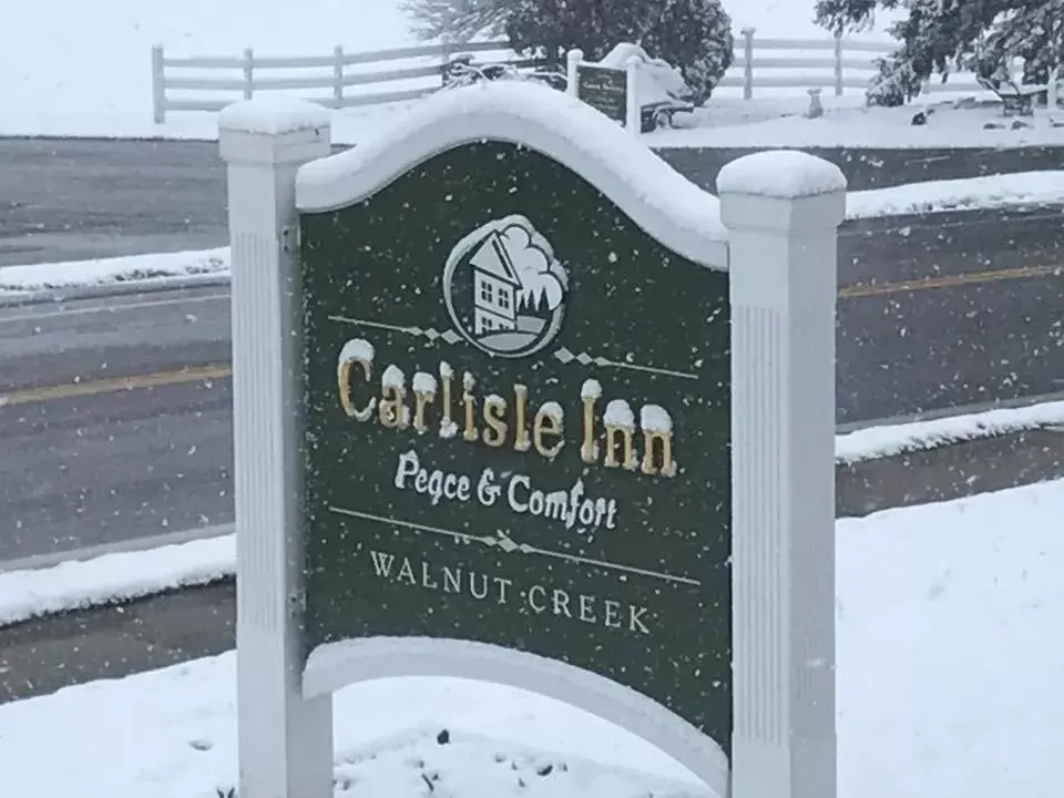 Property logo or sign, Winter in Carlisle Inn Walnut Creek